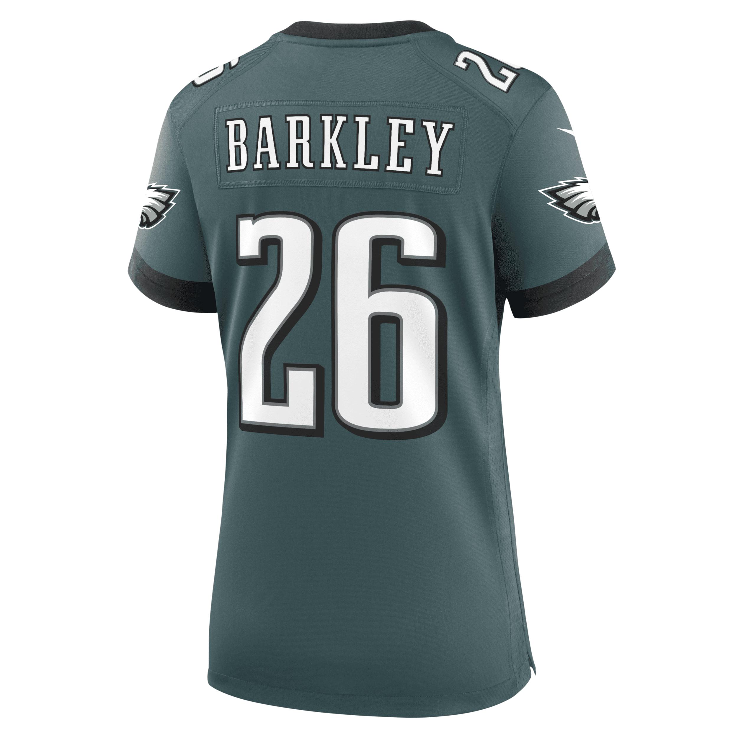 Saquon Barkley Philadelphia Eagles Nike Womens NFL Game Football Jersey | 67NW0ABR86F-XZ7 Product Image