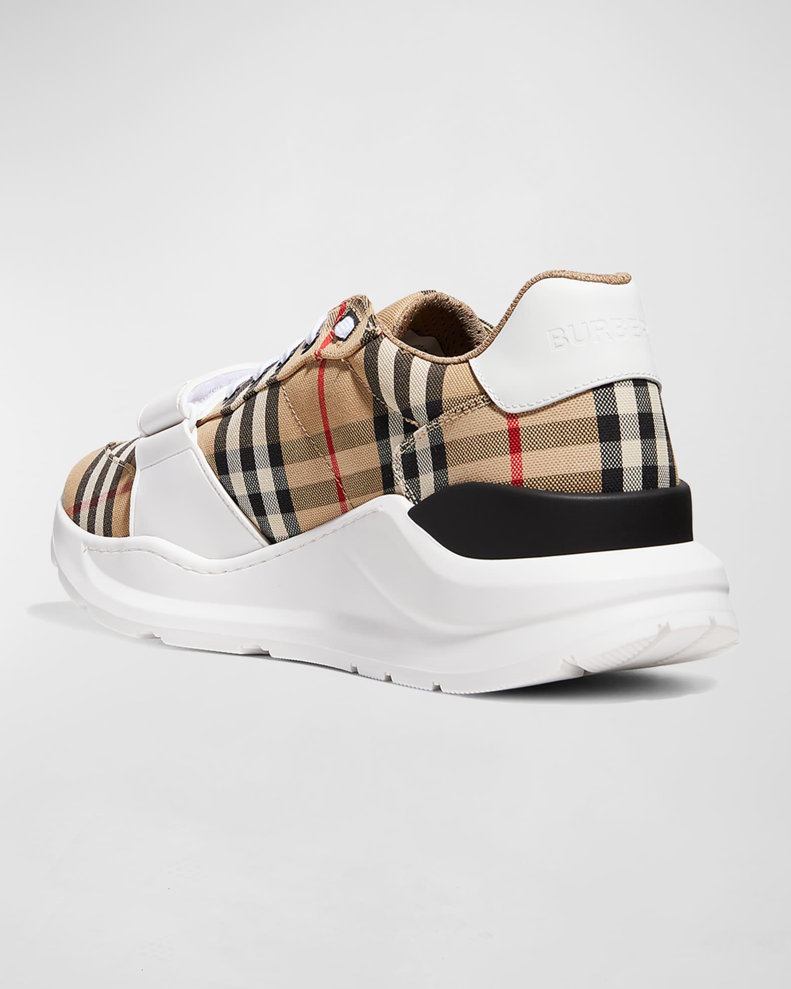 Mens New Ramsey Check Sneakers Product Image