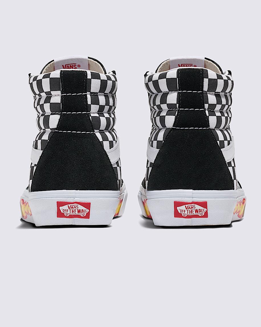 Customs Sk8-Hi Checkerboard Shoe in Customs| Vans US Product Image