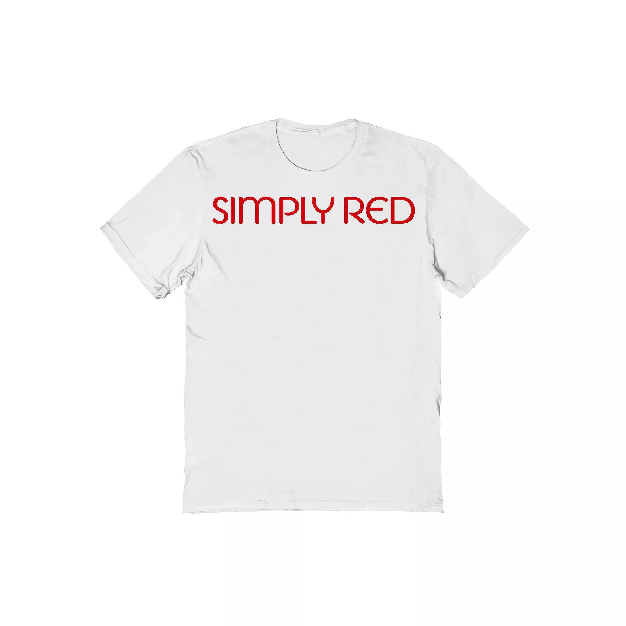 Mens Simply Red Logo Graphic Tee, Men's,  Product Image
