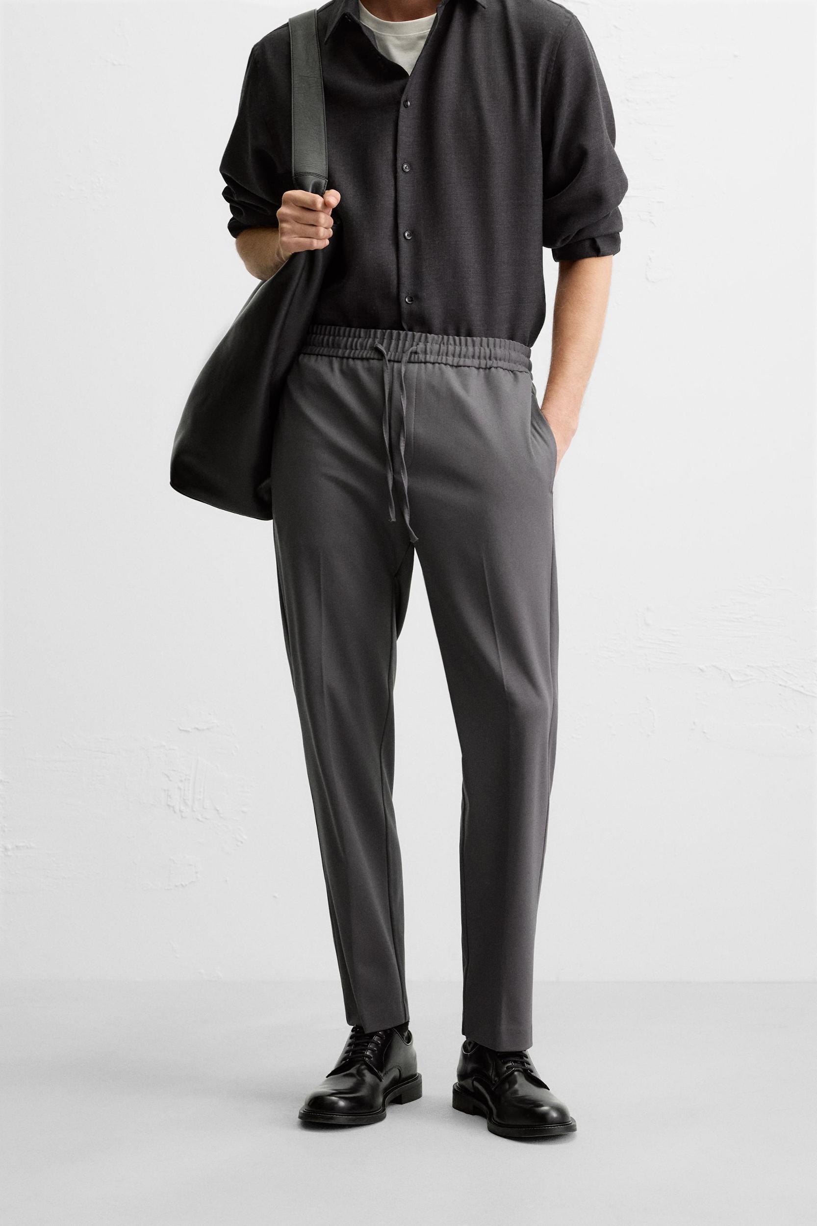 JOGGER WAIST STRETCH PANTS Product Image