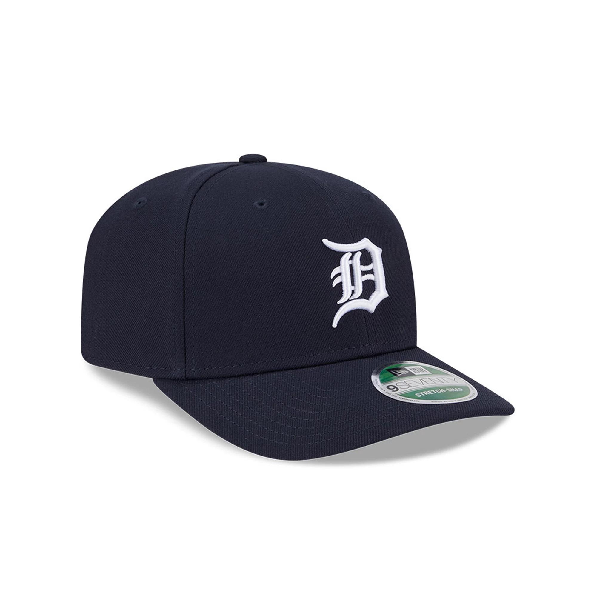 Men's New Era  Navy Detroit Tigers Player Replica 9SEVENTY Adjustable Hat, Blue Product Image