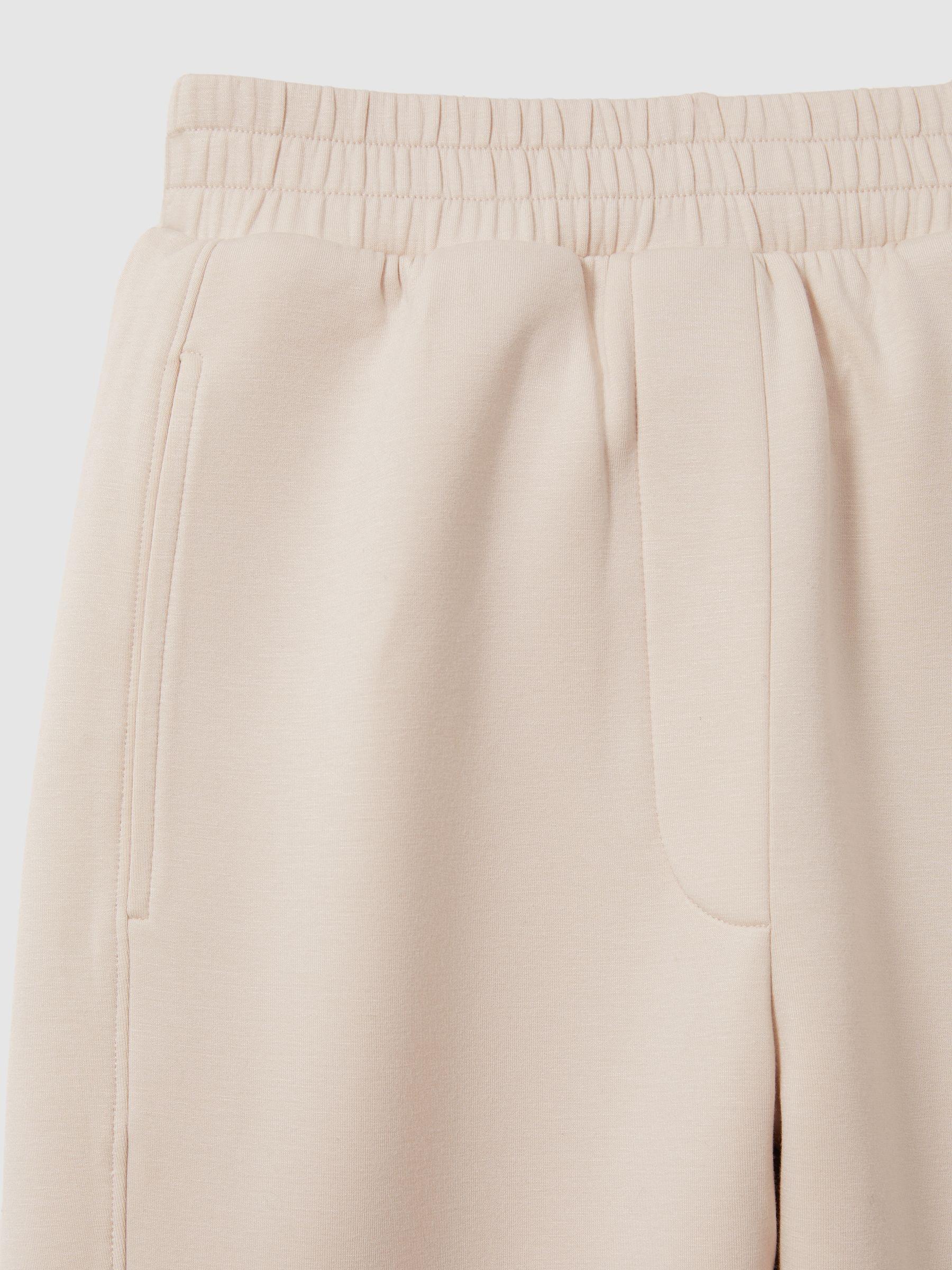 Interlock Tapered Joggers in Stone Product Image