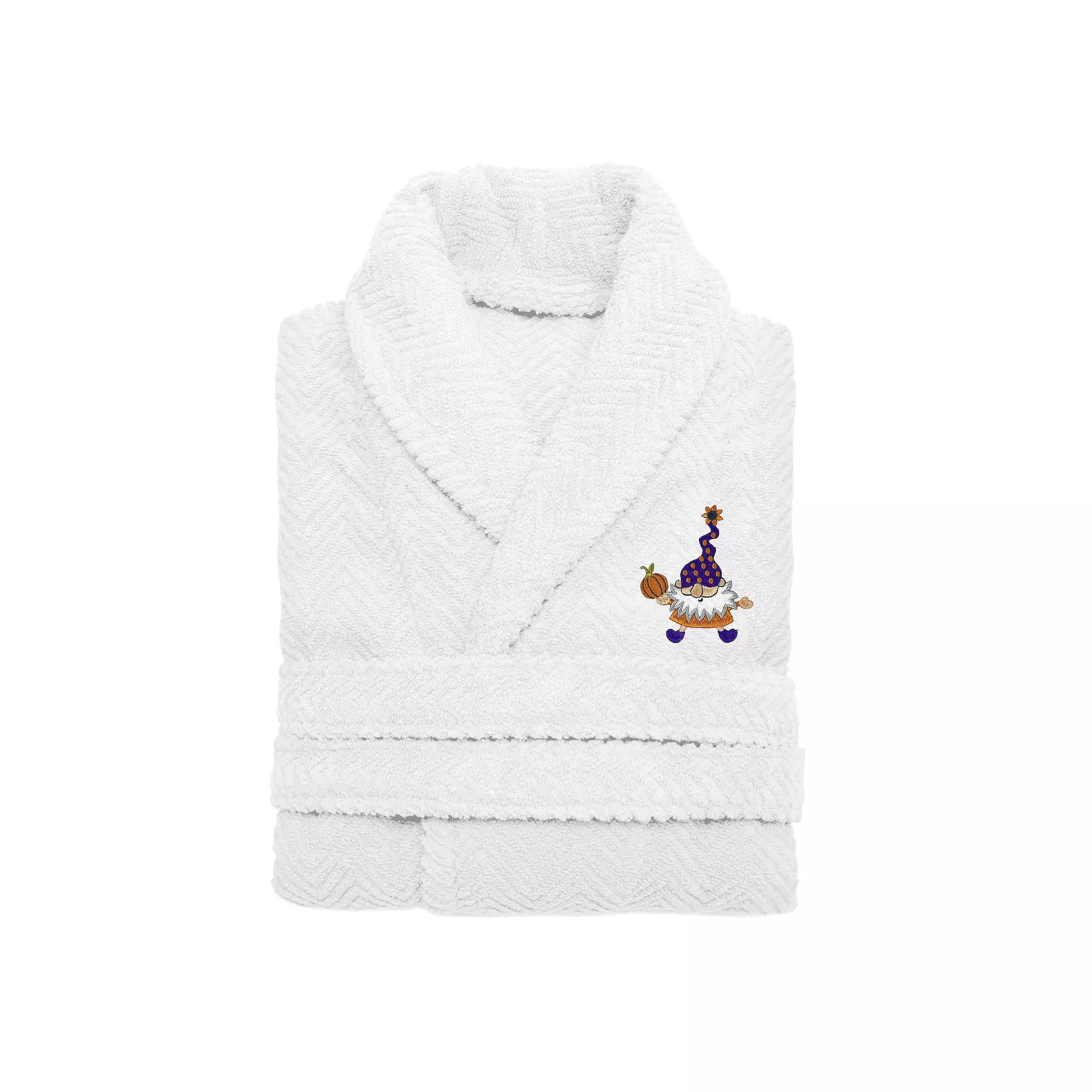 Linum Home Textiles 100% Turkish Cotton Embroidered Halloween Bathrobe, Adult Unisex,  Product Image