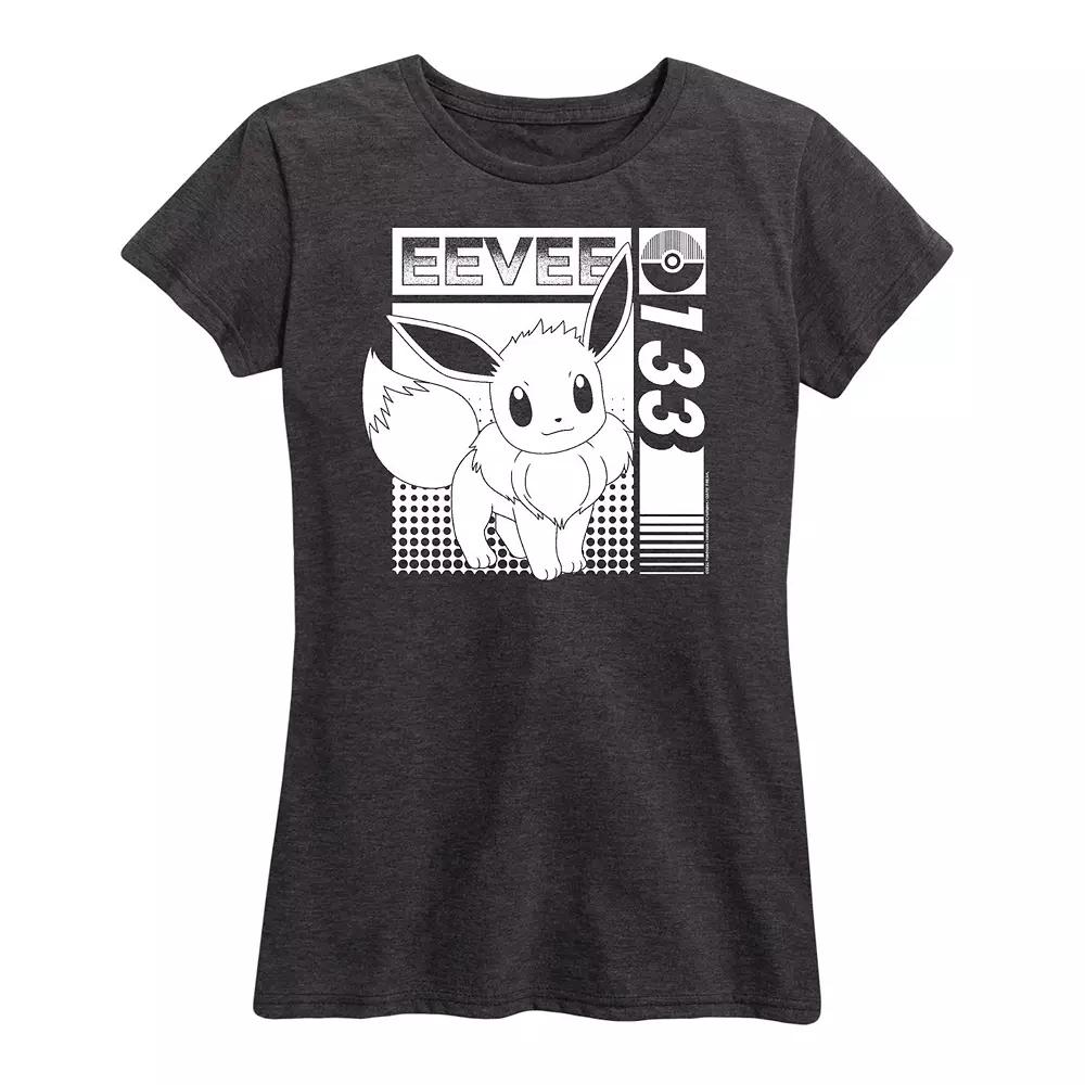 Women's Pokemon Eevee 133 Graphic Tee,  Product Image