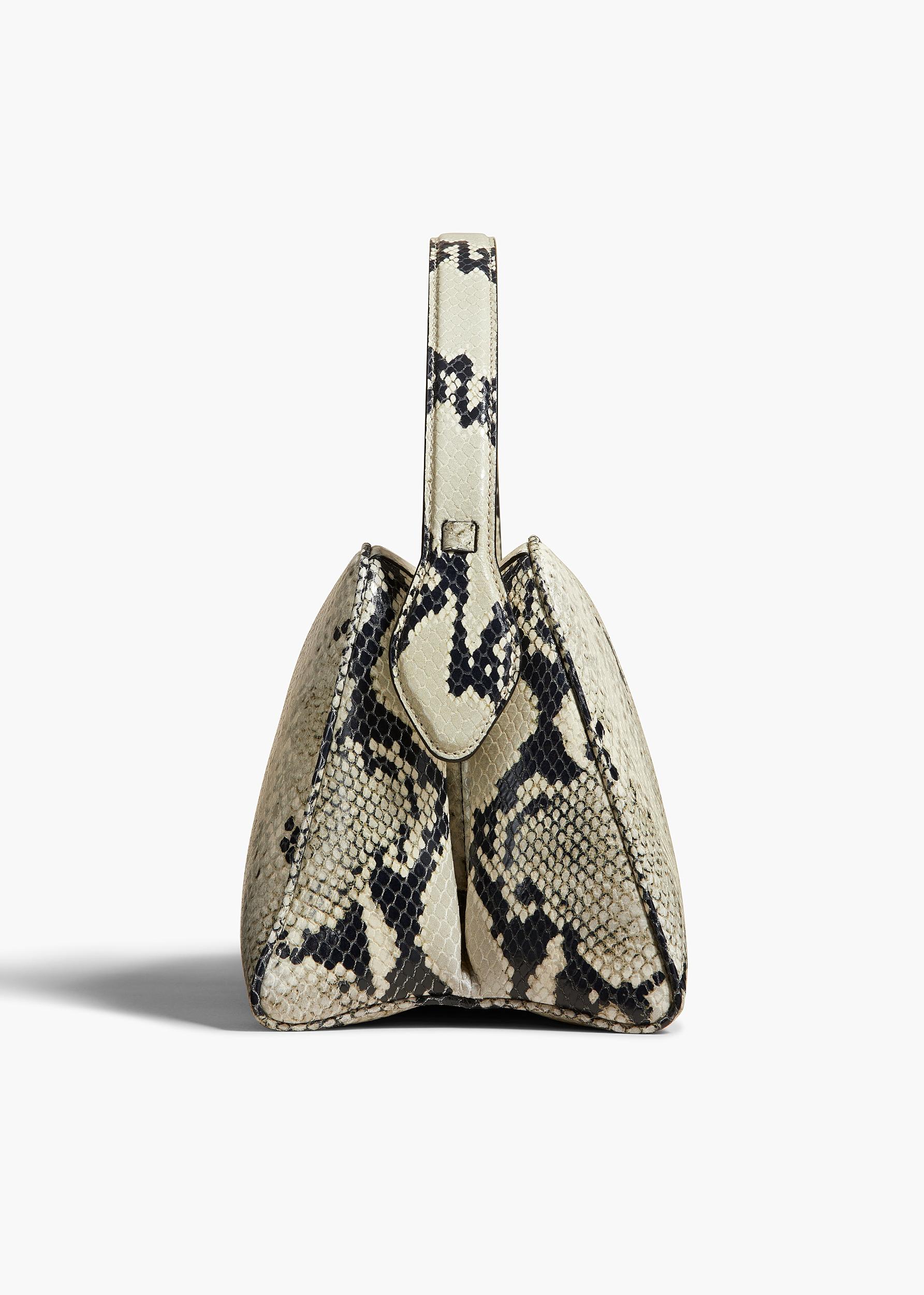 Cate Bag in Natural Python-Embossed Leather Product Image