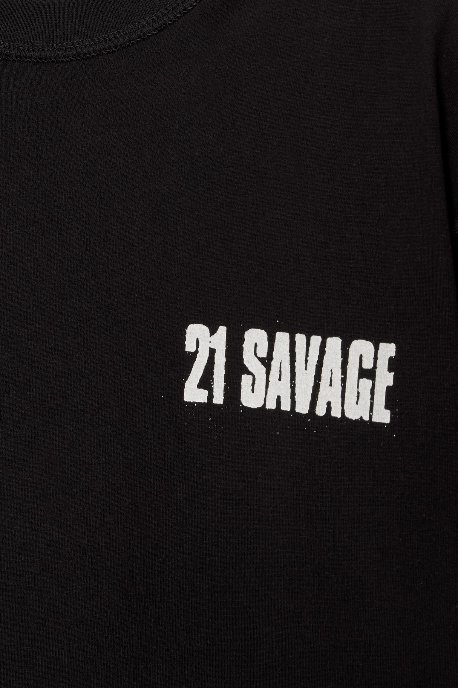 21 Savage black T-shirt Product Image