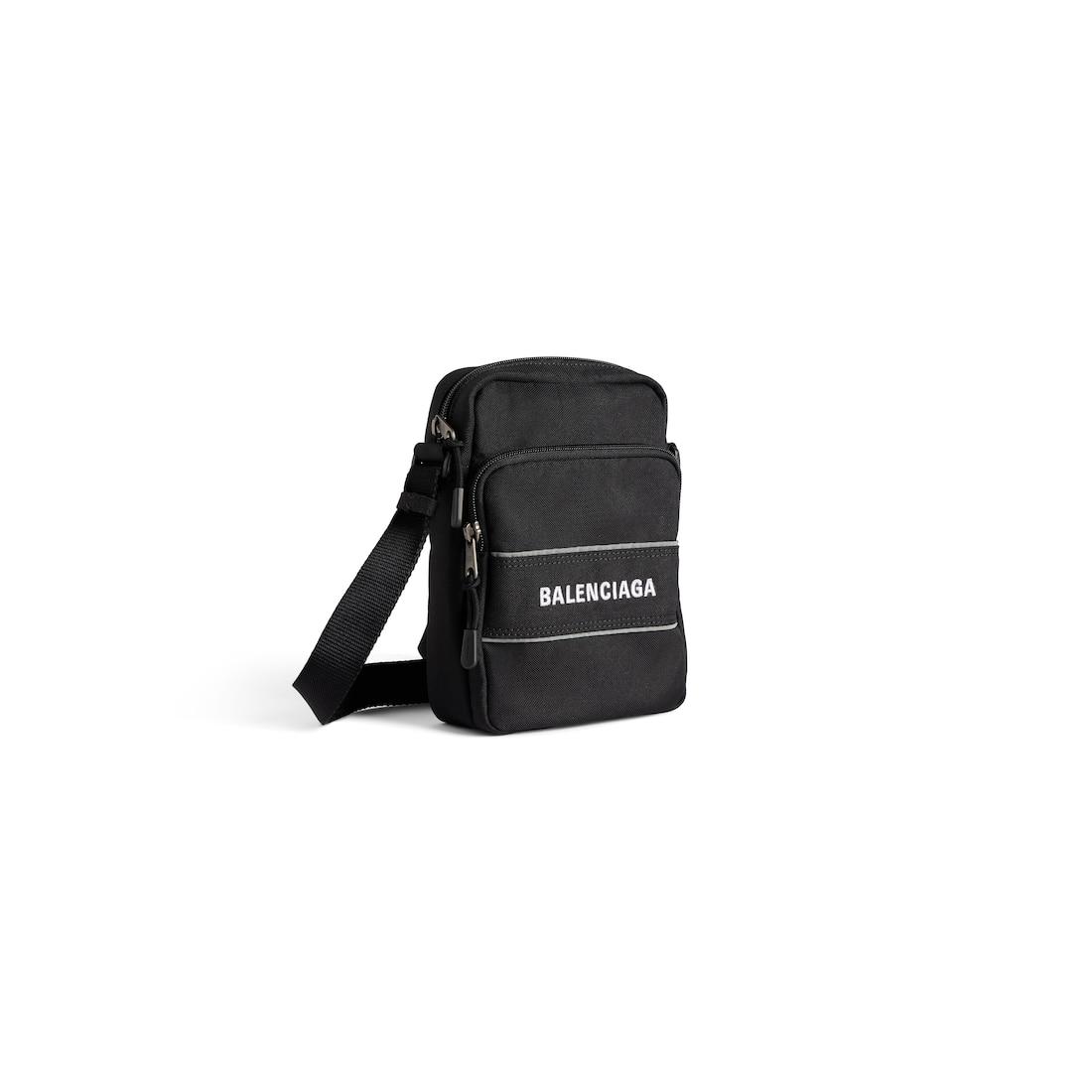 Men's Sport Messenger Bag Small in Black Product Image