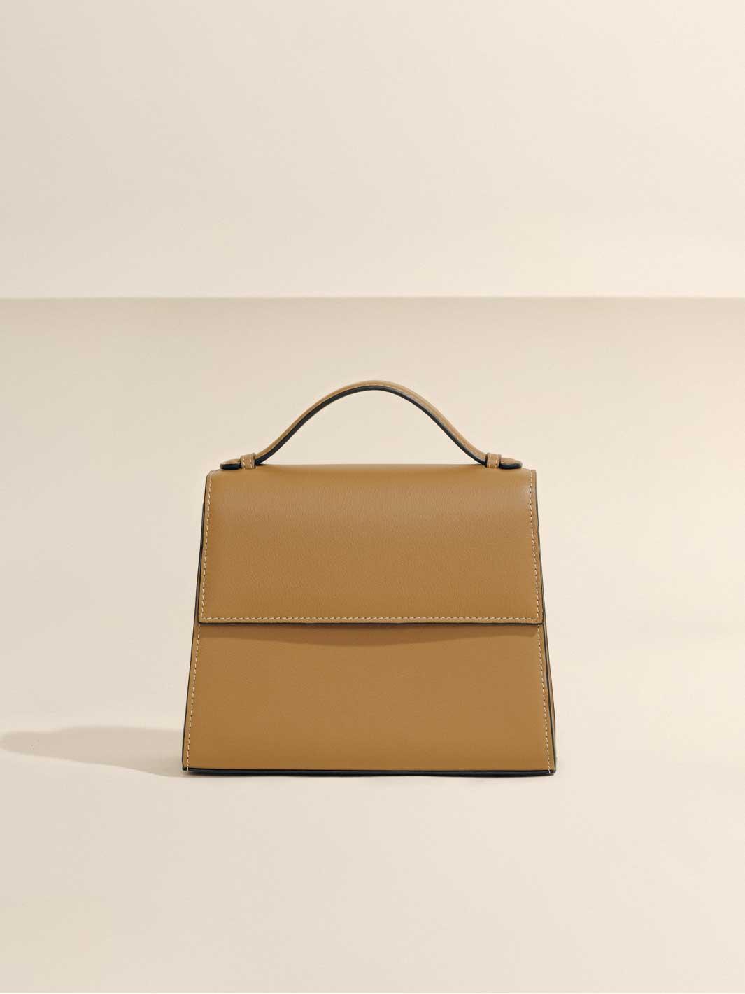 The Medium Top Handle in Nappa Product Image