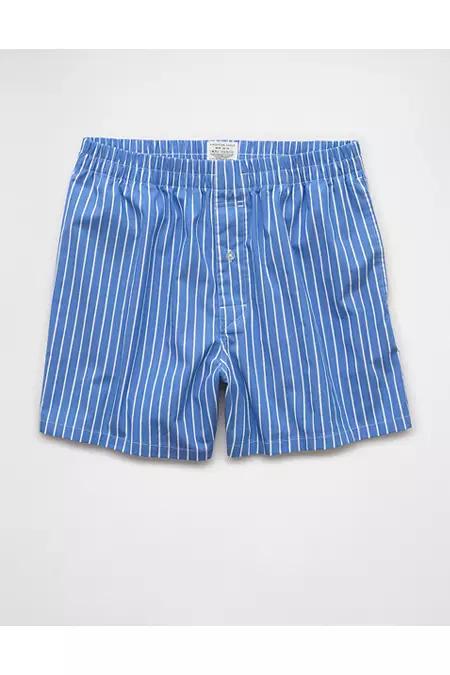 AEO Men's Striped Poplin Pocket Boxer Short Men's Product Image