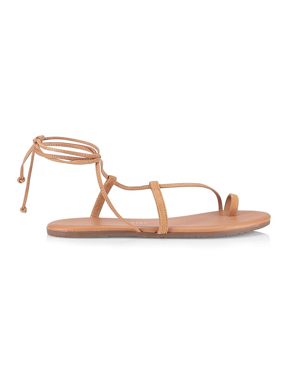 Womens Jo Suede Ankle-Tie Sandals Product Image