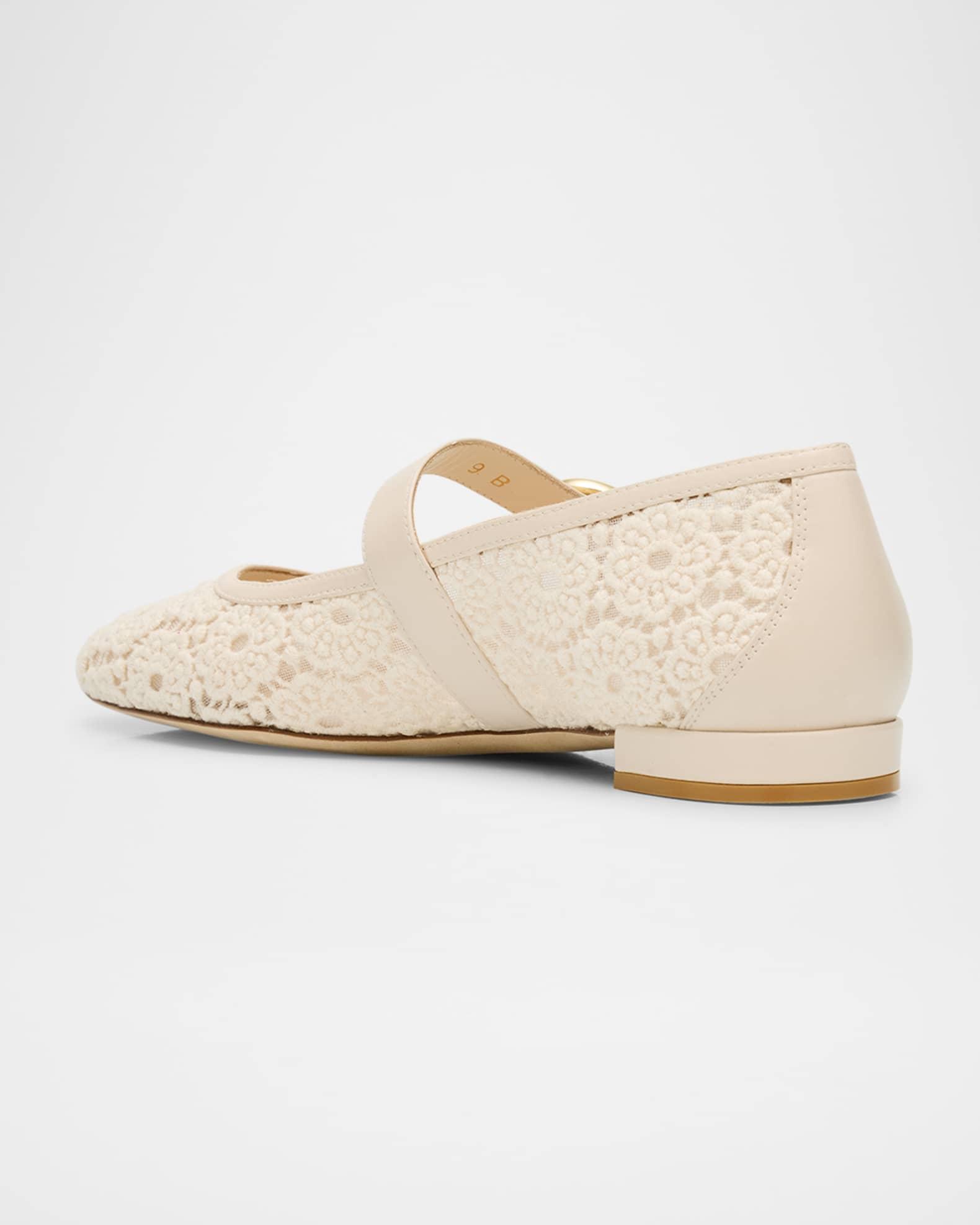 Arabella Cotton Mary Jane Ballerina Flats Product Image