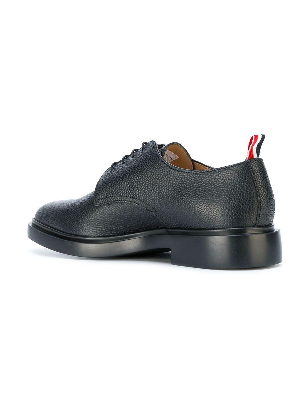 grained leather Derby shoes Product Image