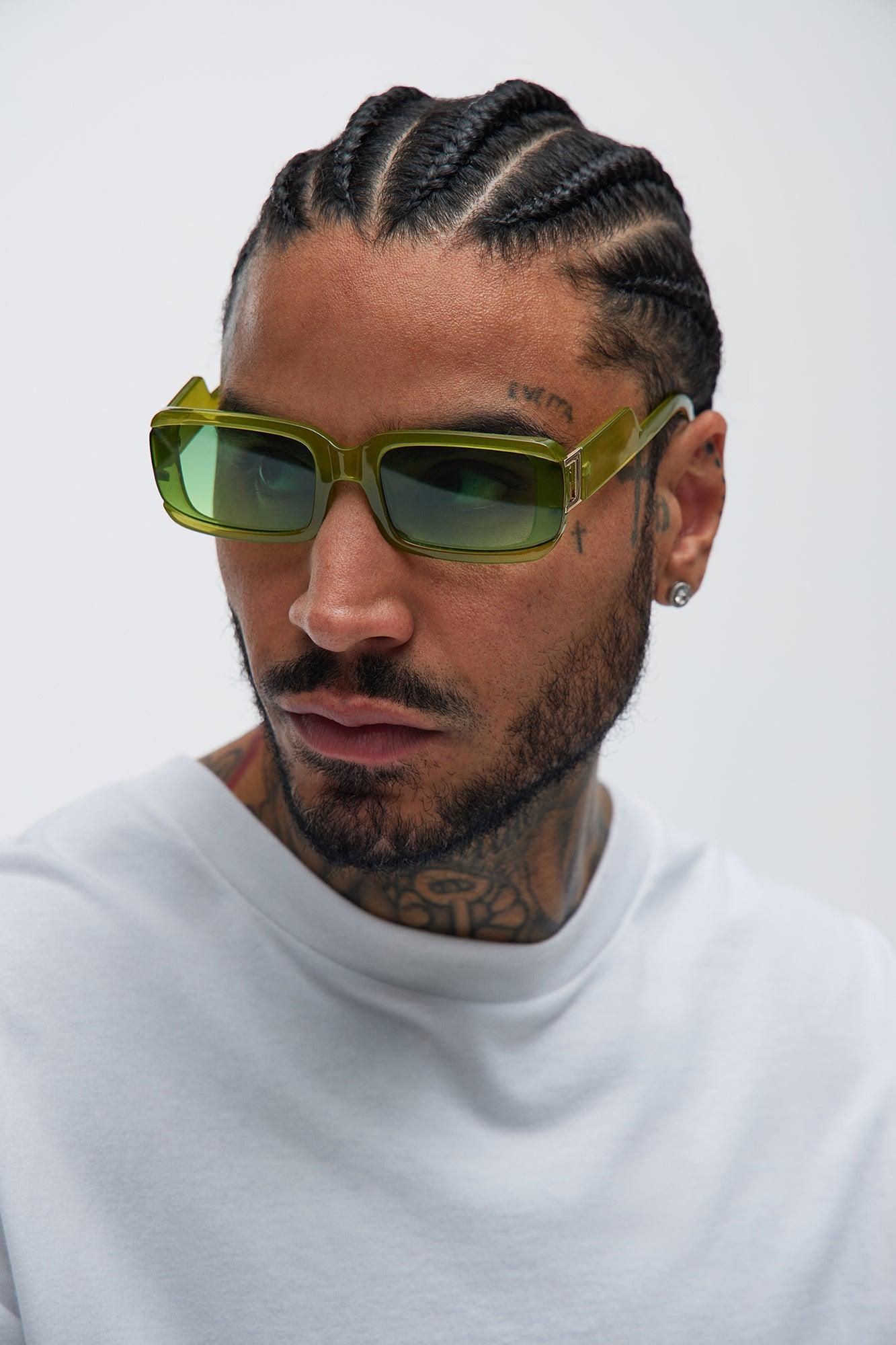 Style Setter Sunglasses - Green/combo Product Image