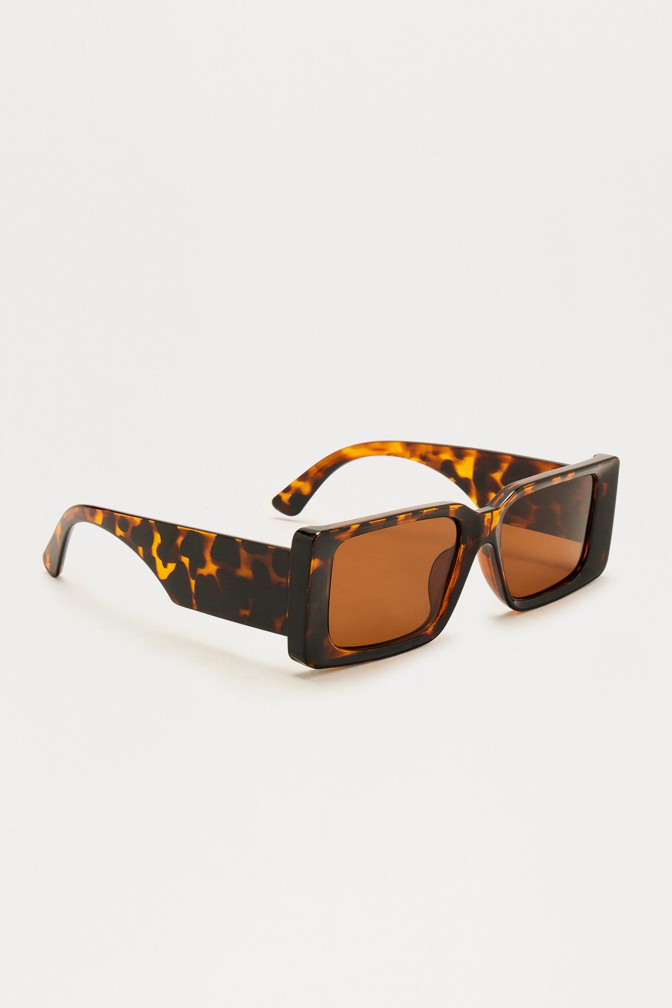 Sundaze Square Sunglasses - Tortoise Product Image