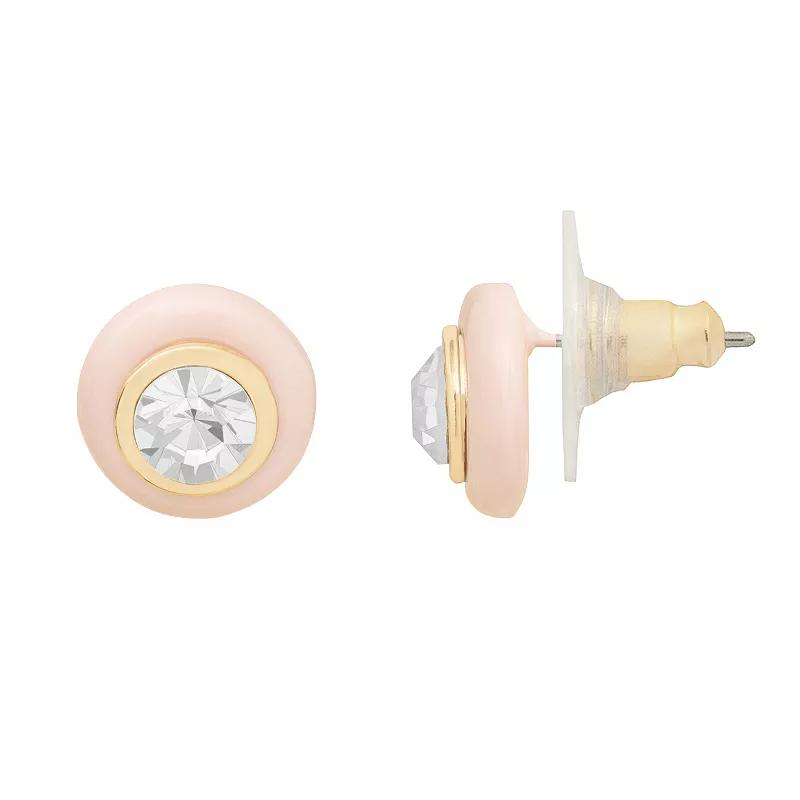 MINI ME DIAMOND HALO BLUE SAPPHIRE STUDS Kids Product Image