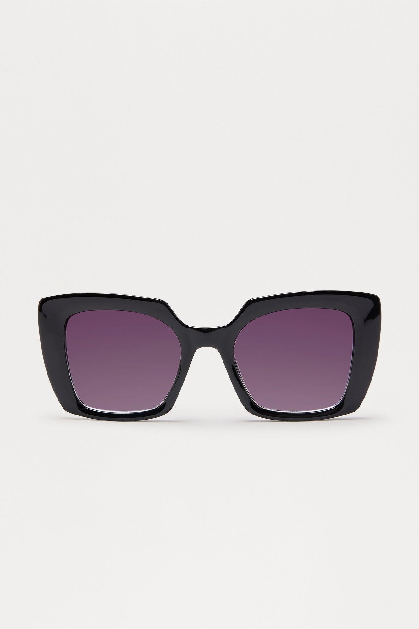 Main Character Square Sunglasses - Black Product Image