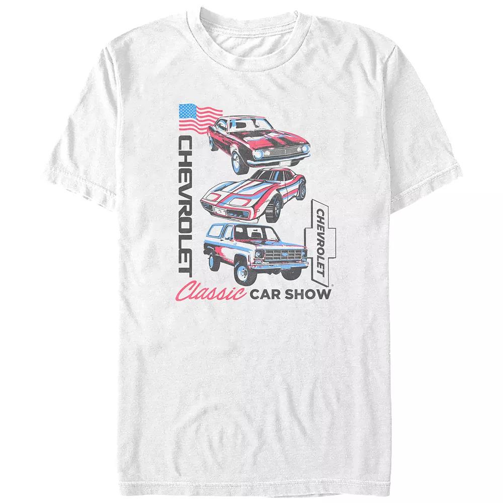 Big & Tall Chevrolet Classic Car Show Graphic Tee, Men's,  Product Image
