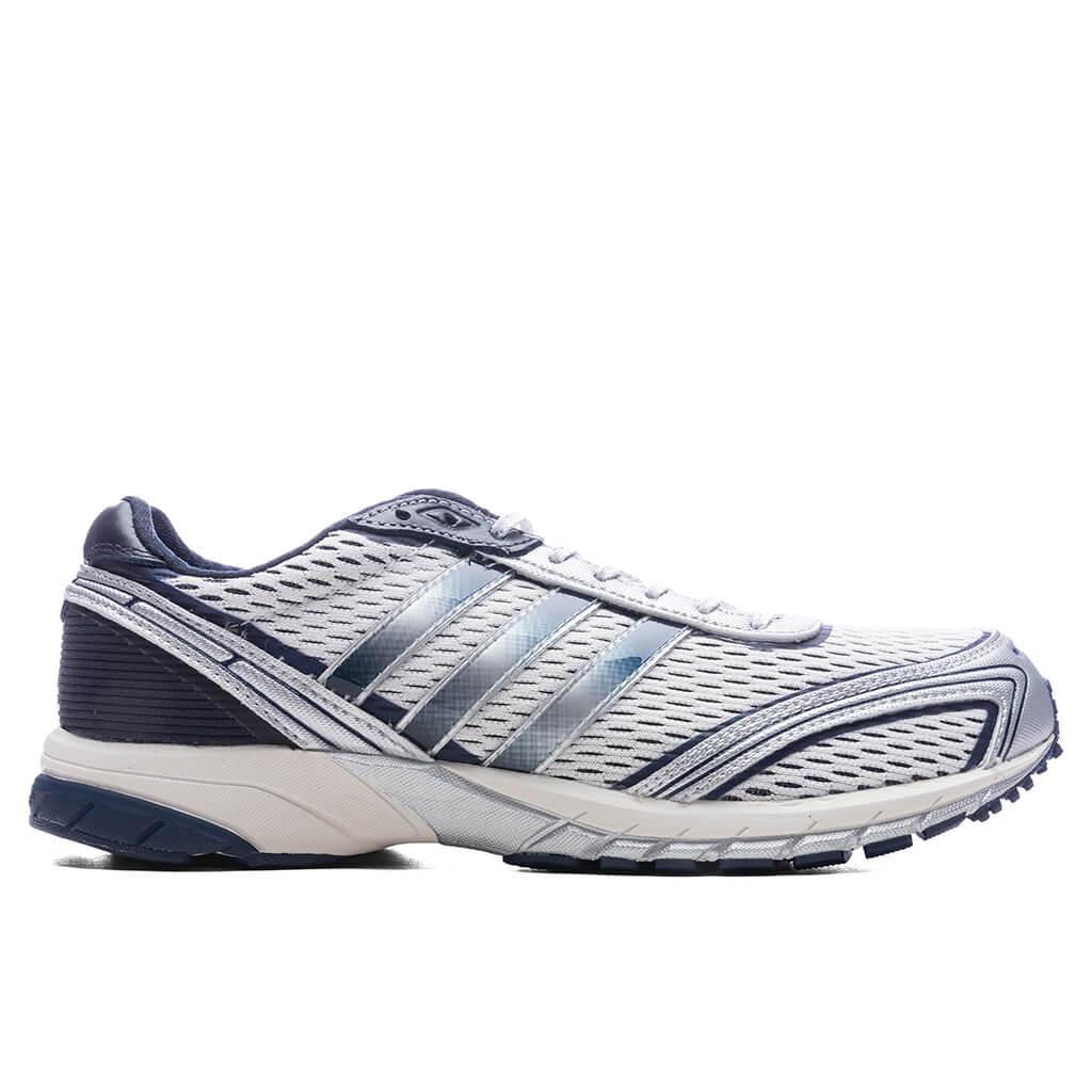 Adidas x Sporty & Rich Women's Adizero Adios - Cloud White/Collegiate Navy/Cloud White Female Product Image