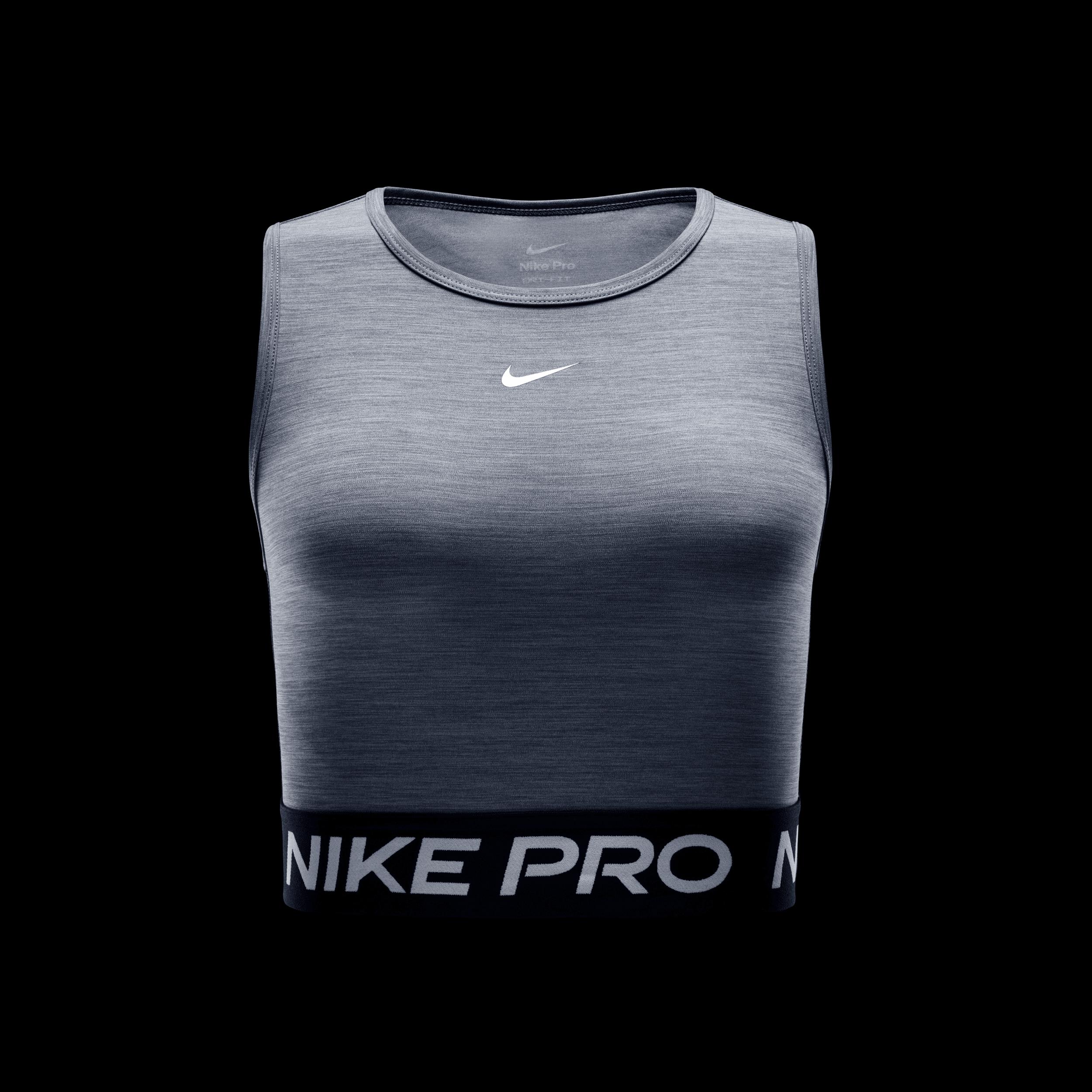 Womens Nike Pro Dri-FIT Cropped Tank Top | FZ3615-084 Product Image