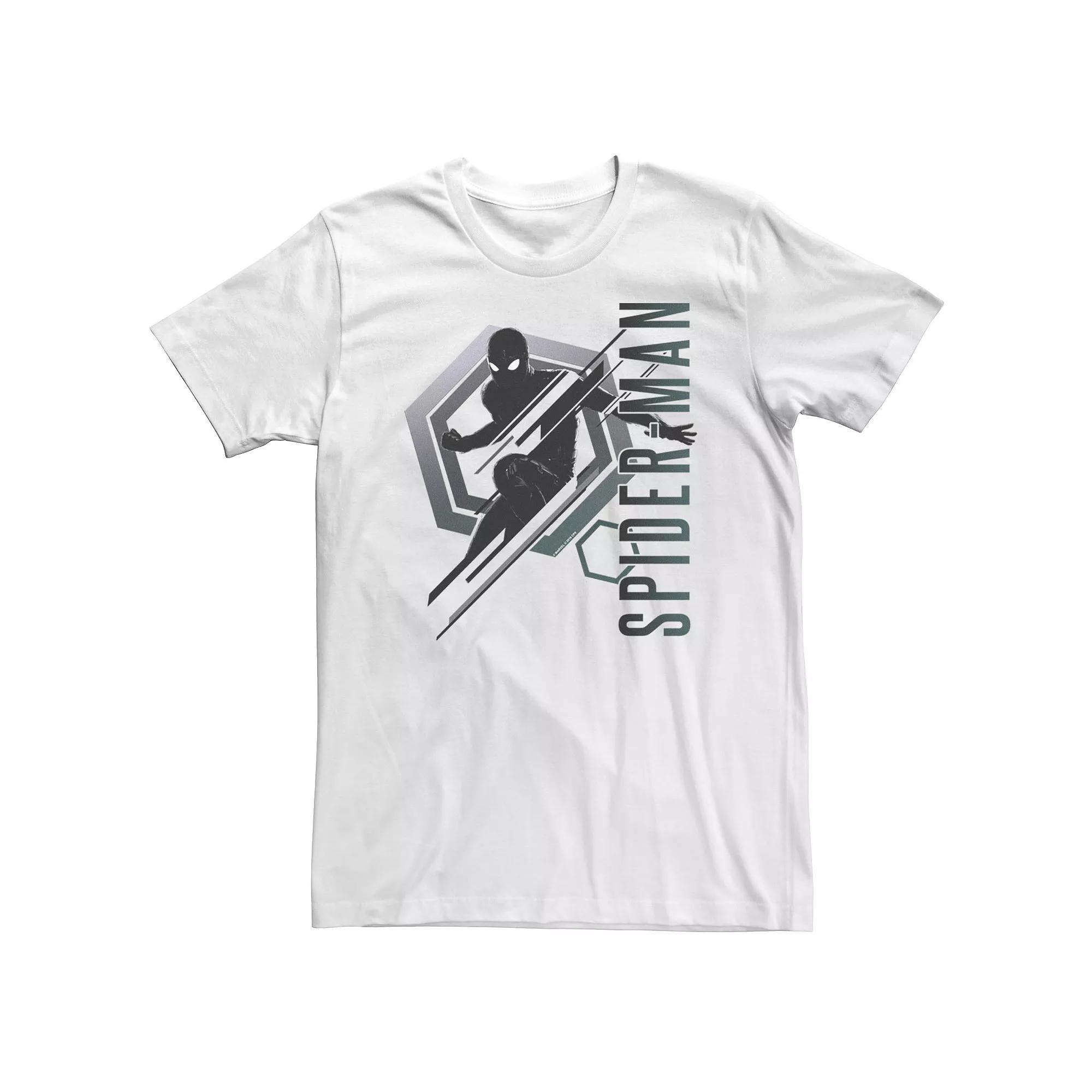 Big & Tall Marvel Spider-Man Far From Home Tech Stealth Suit Portrait Tee, Men's,  Product Image