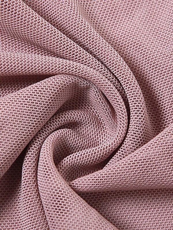 Sheer Mesh Corset Top Product Image