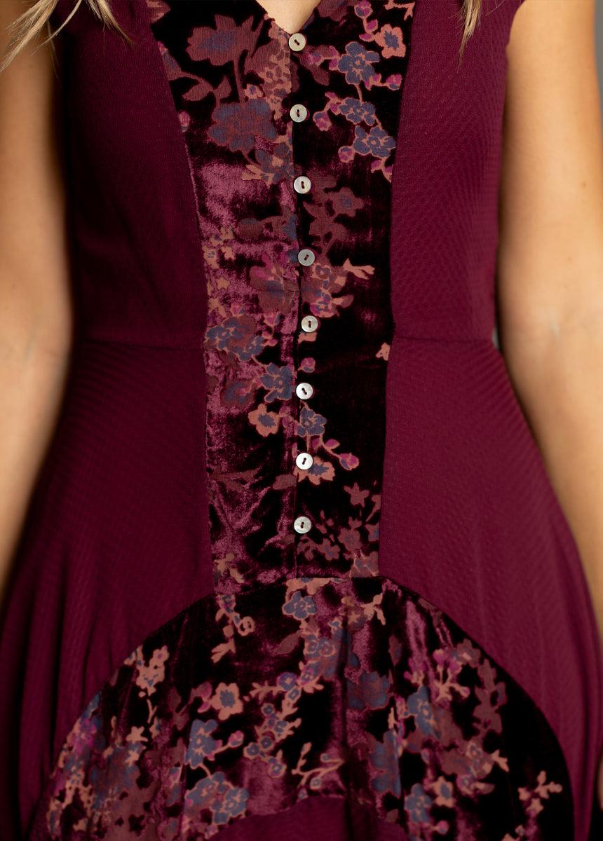 Nahri Dress in Berry Female Product Image