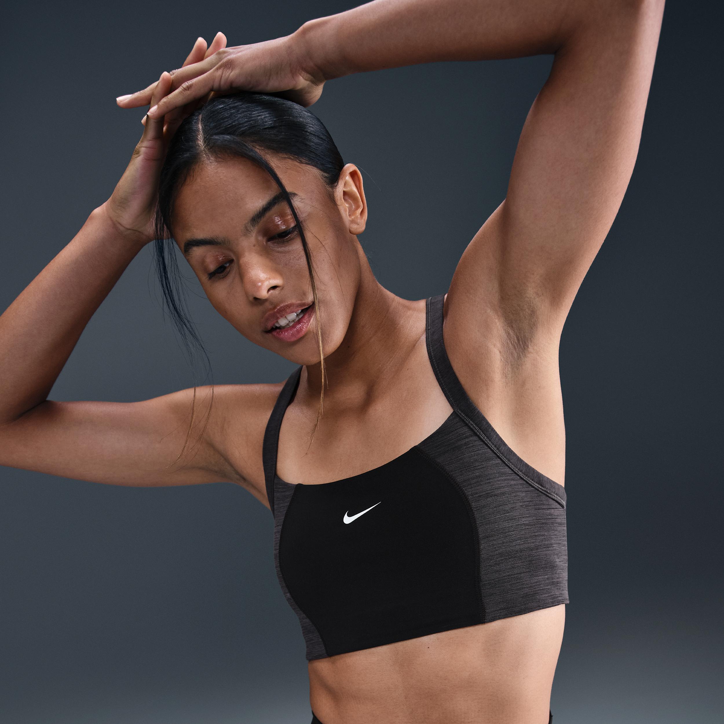 Nike Womens One Light-Support Padded Sports Bra | HQ2807-010 Product Image