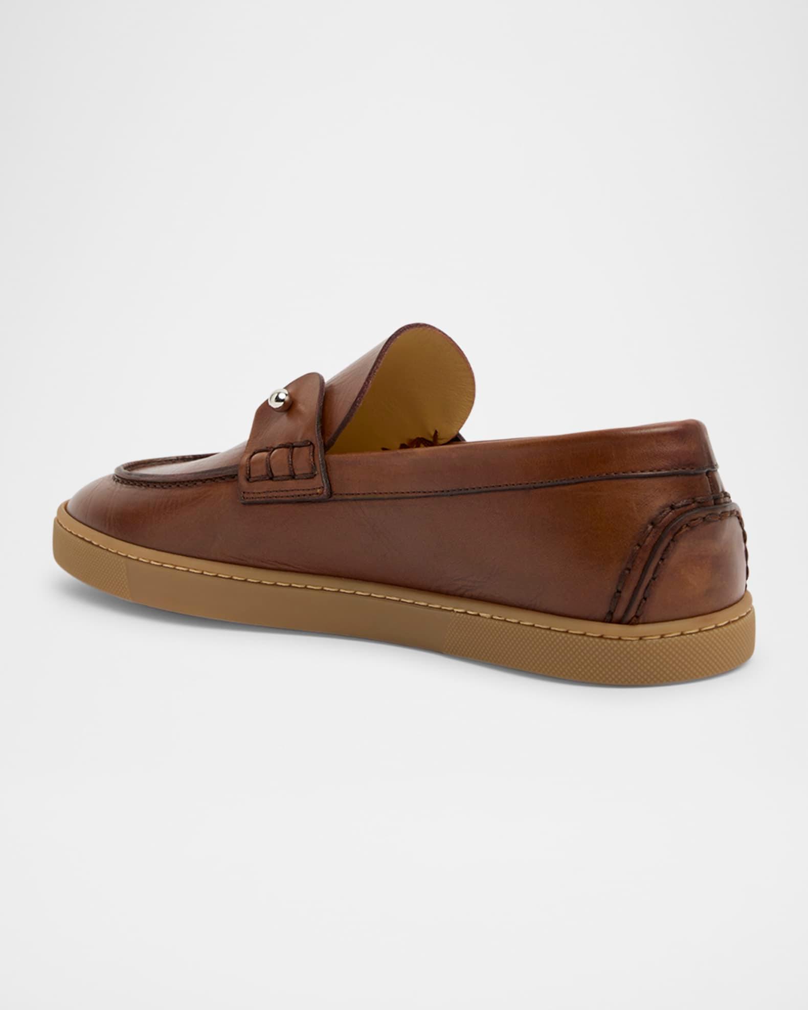 Men's Chambeliboat Leather Loafers Product Image