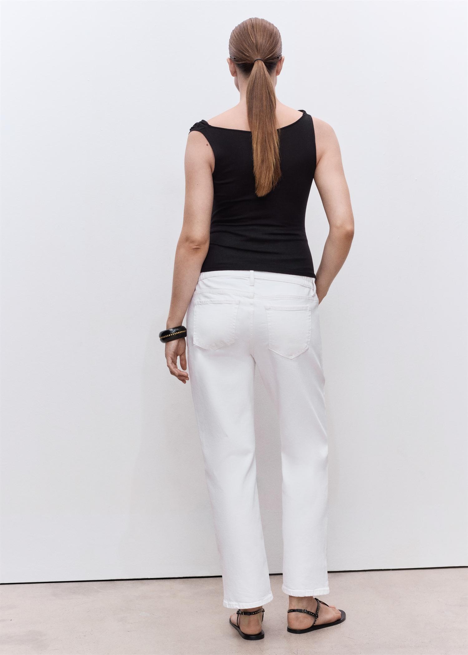 Maternity Straight Jeans - Women | MANGO USA Product Image