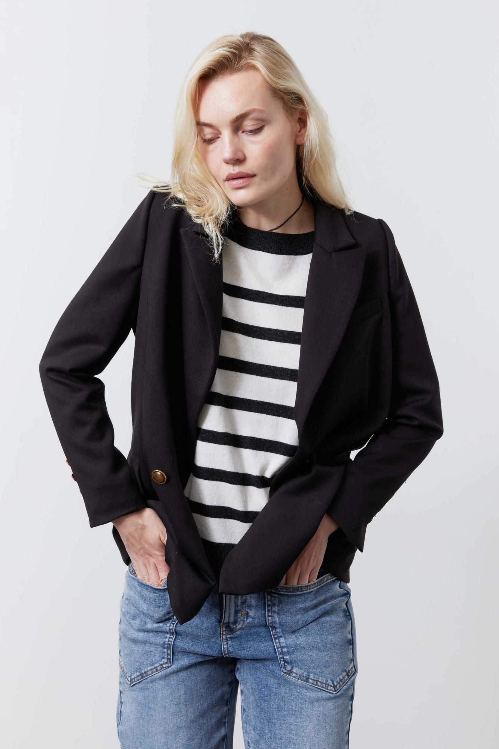 The Stretch Suit Relaxed Double Breasted Blazer Product Image