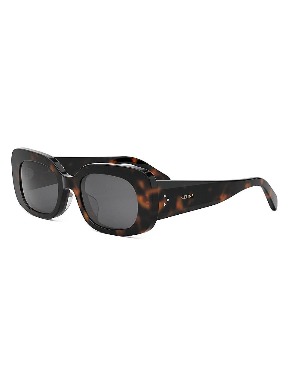 Mens Monochroms 55mm Geometric Sunglasses Product Image