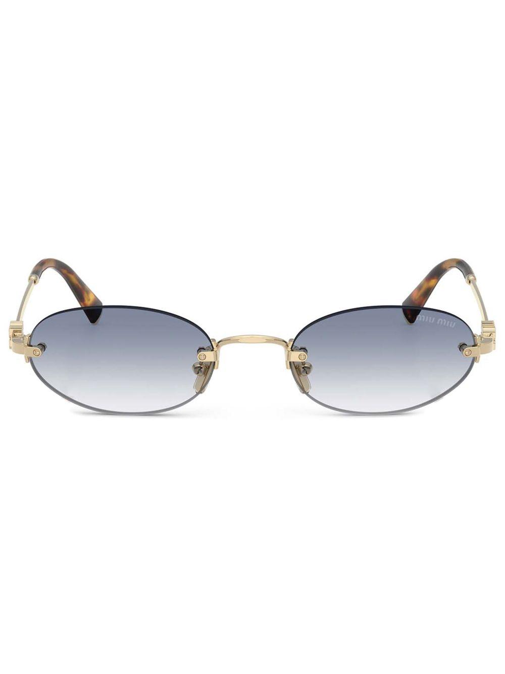oval-frame sunglasses Product Image