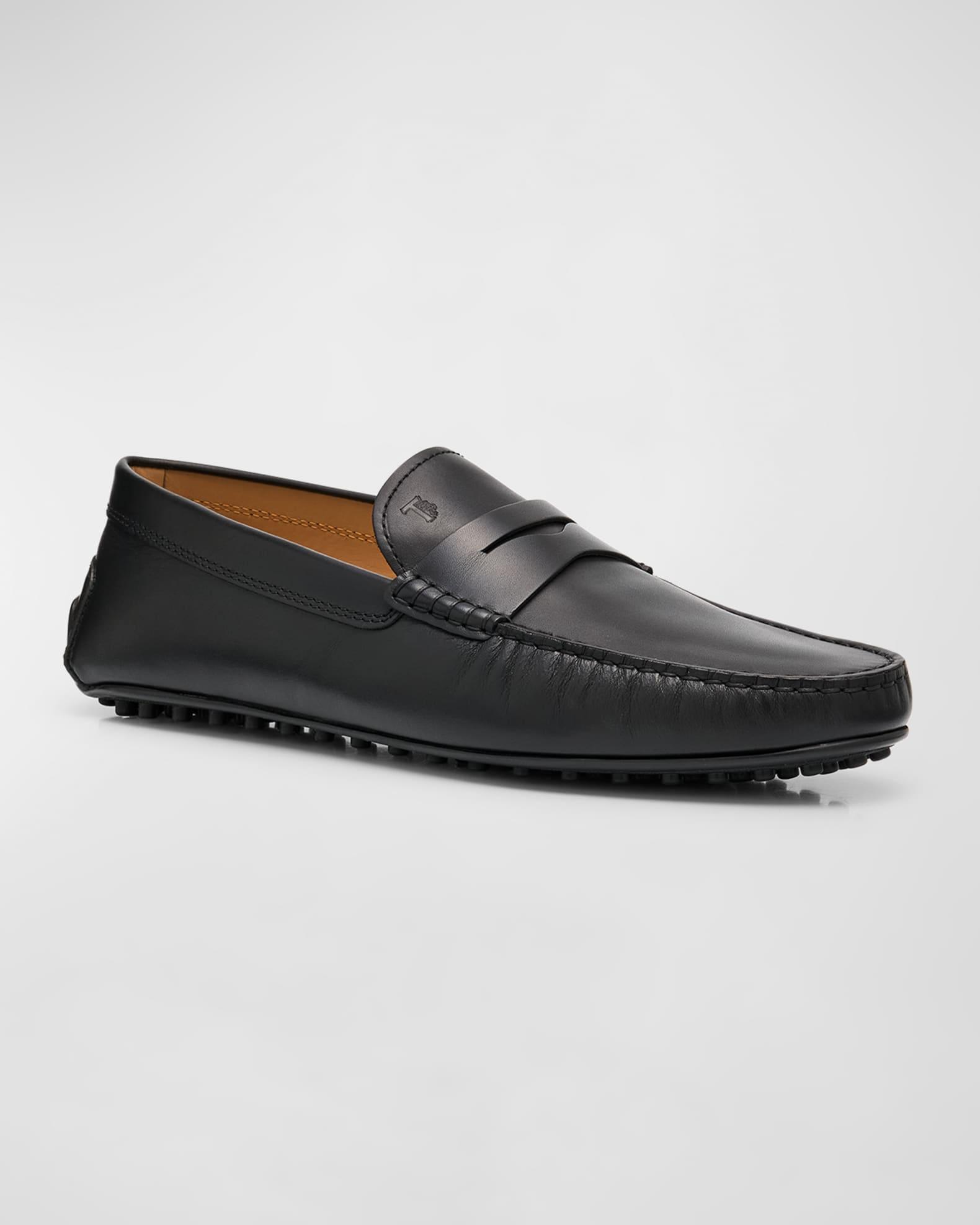 Men's Tonio Leather Penny Loafers Product Image