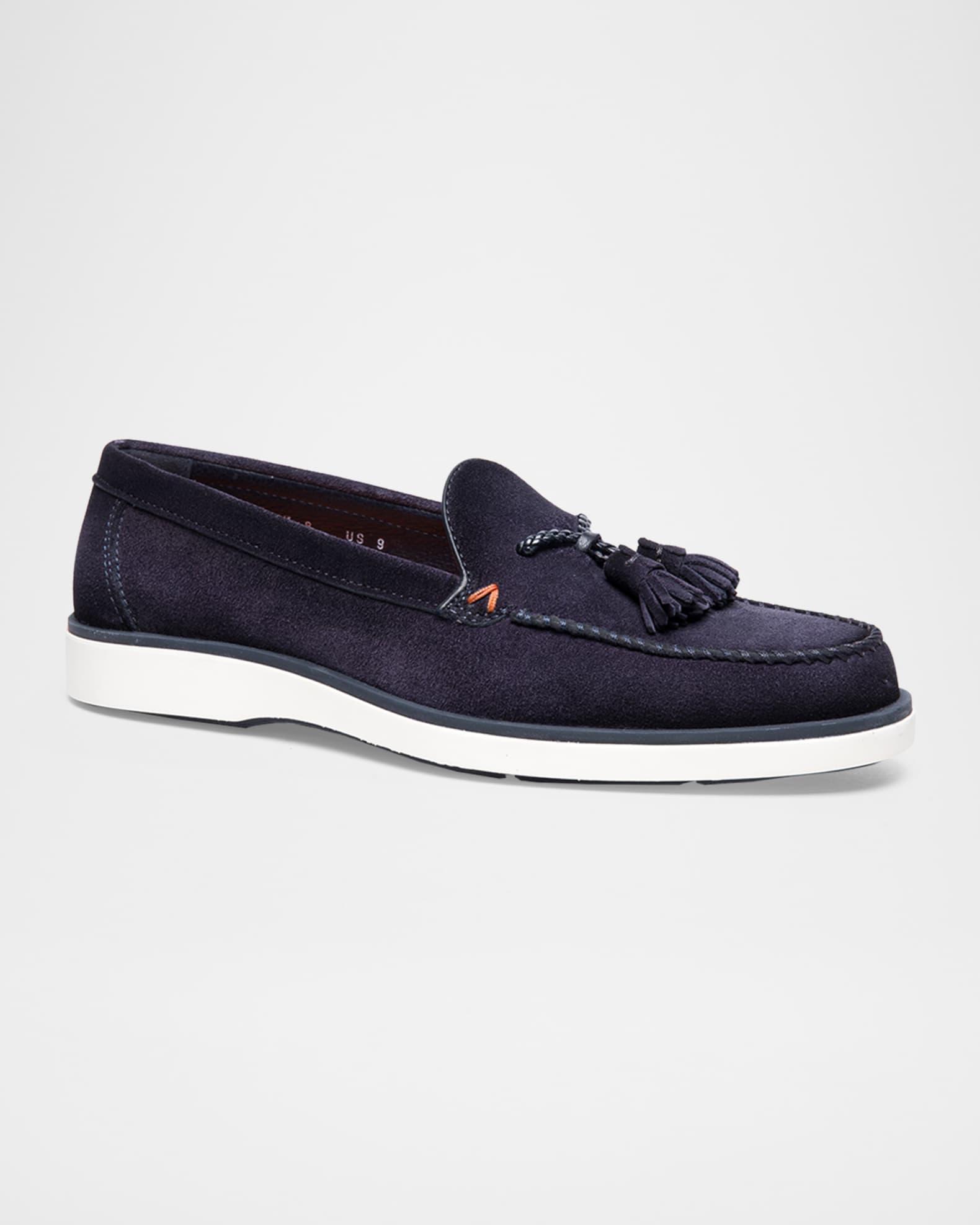 Men's Tulsi Suede Tassel Loafers Product Image