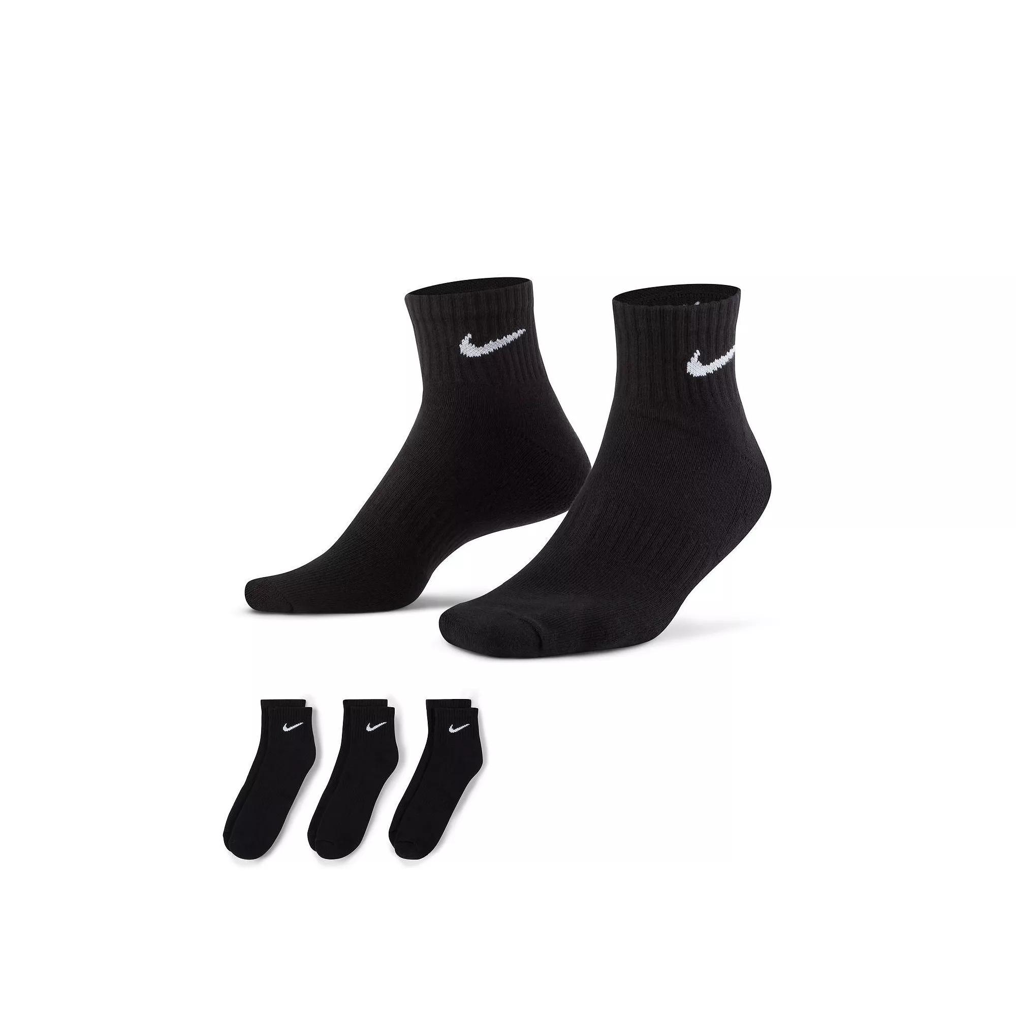 Men's Nike 3-pack Everyday Cushion Ankle Training Socks,  Product Image