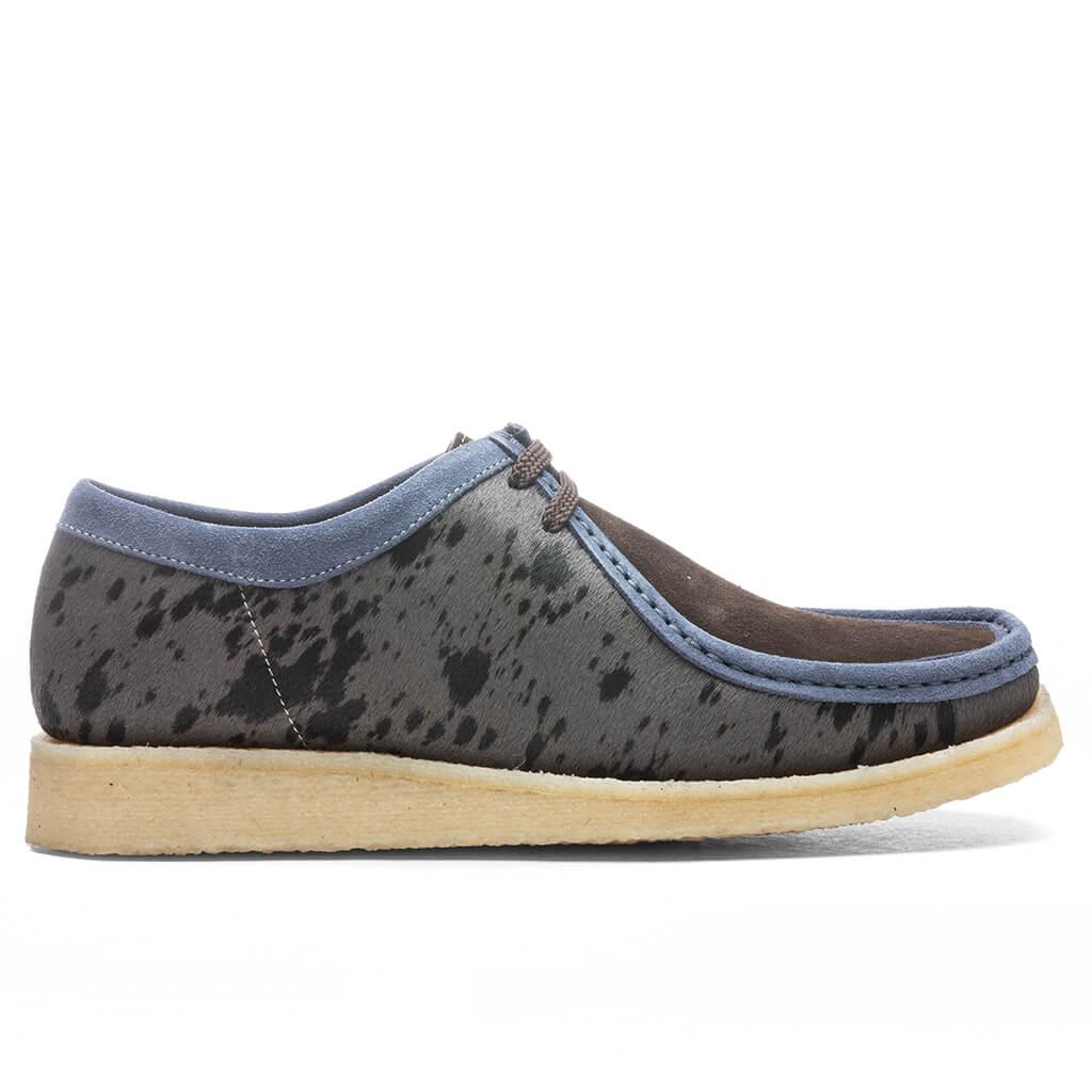 Feature x Padmore & Barnes P204 Original Low Top - Animal/Grey/Navy Male Product Image
