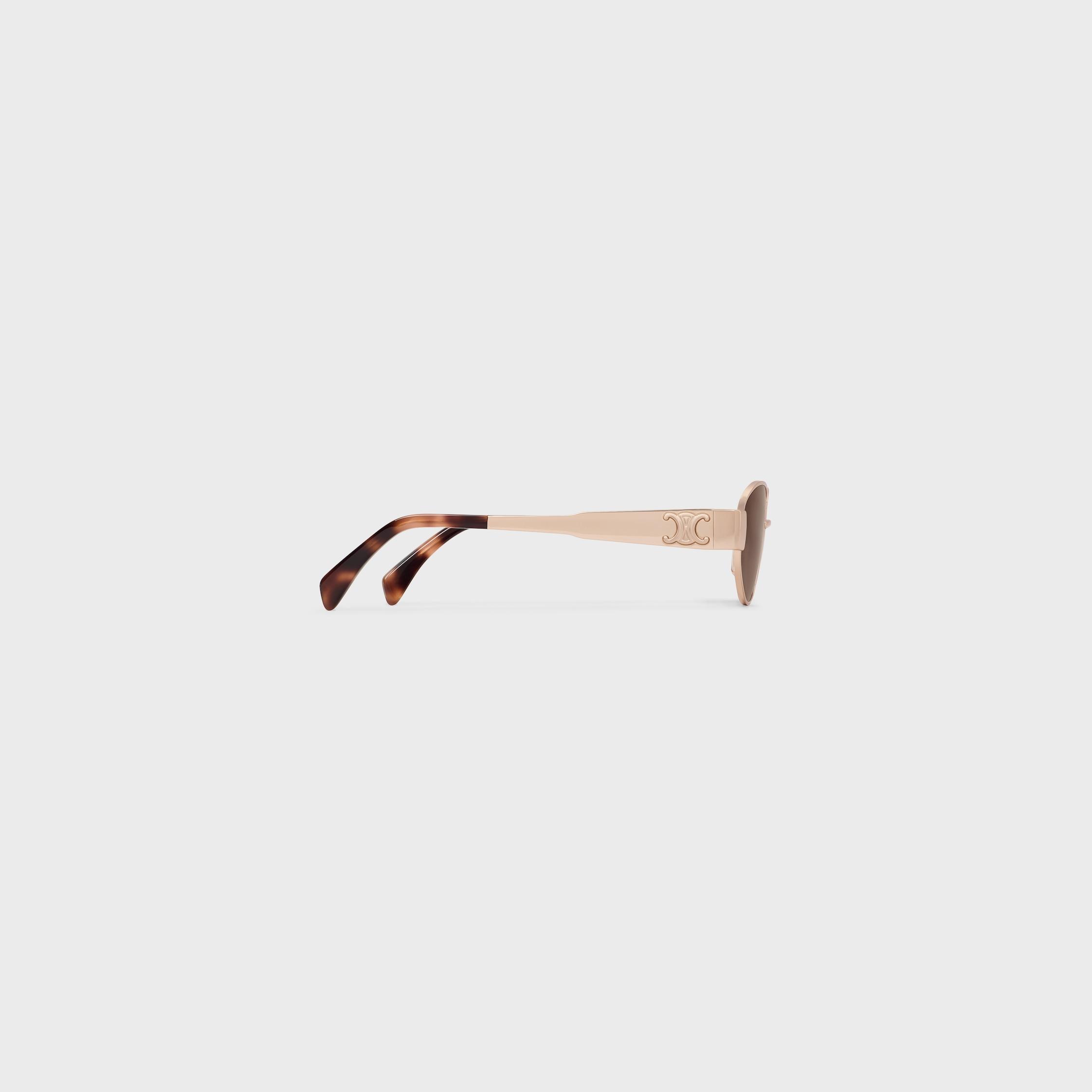 Triomphe Metal 01 Sunglasses in Metal Product Image
