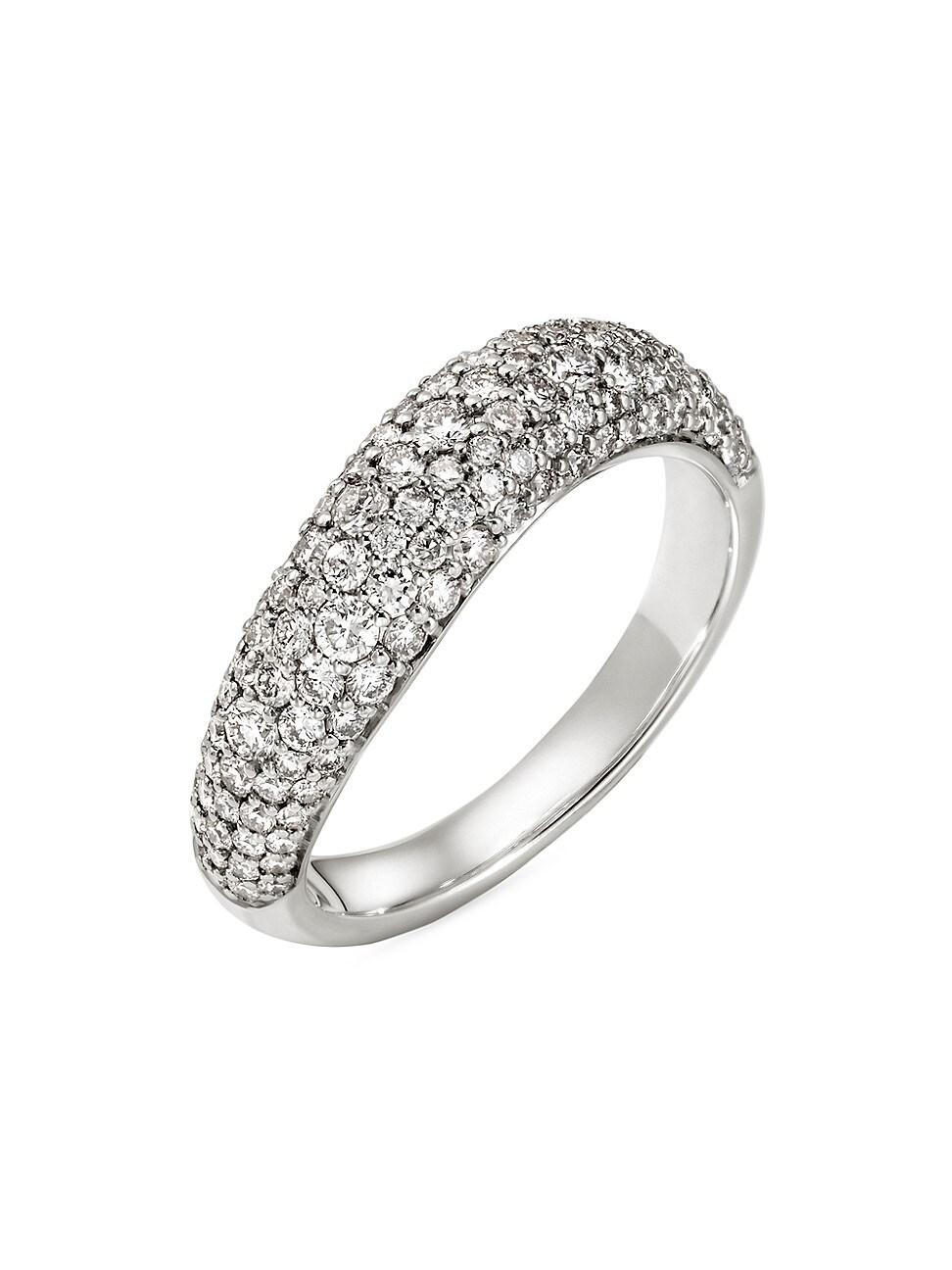 Womens Surf Sterling Silver & 1.17 TCW Diamonds Ring Product Image