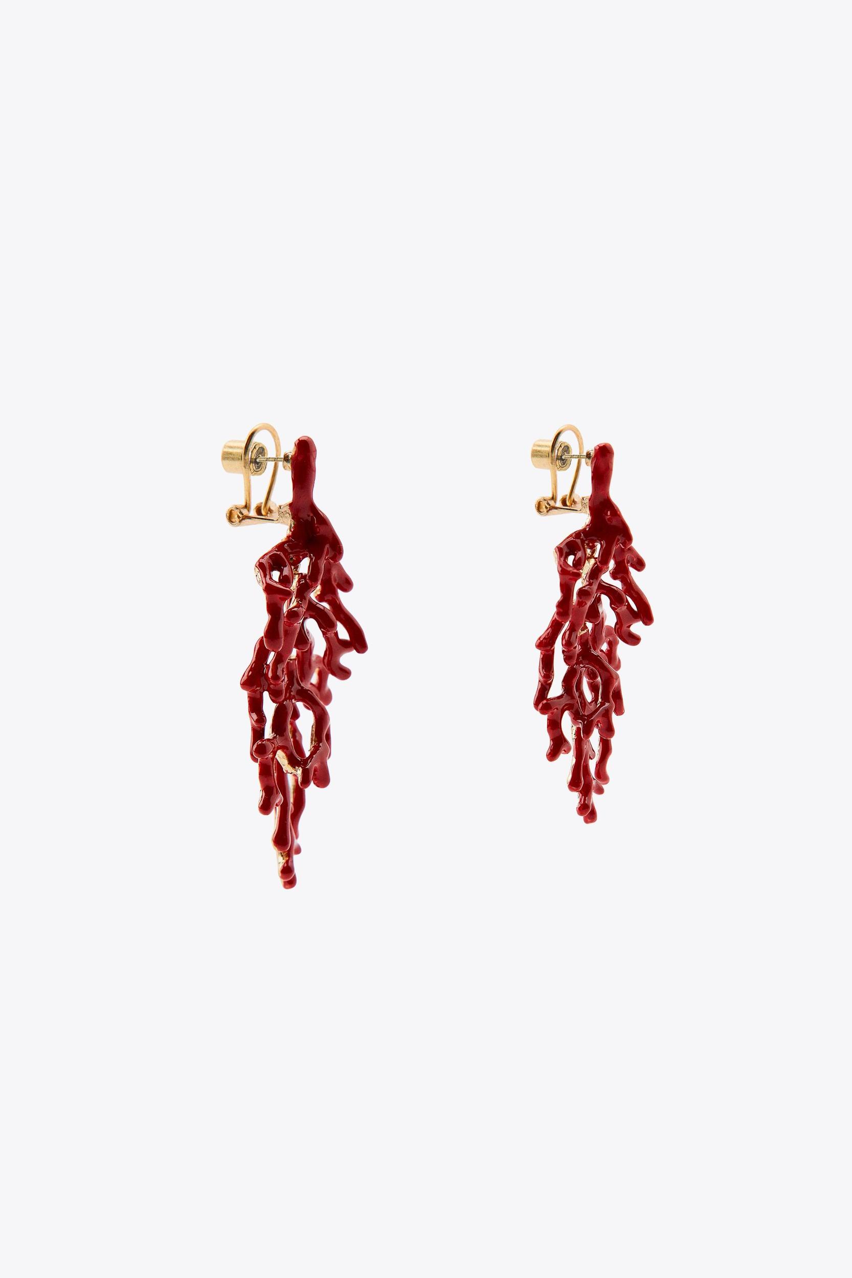 CORAL EARRINGS Product Image