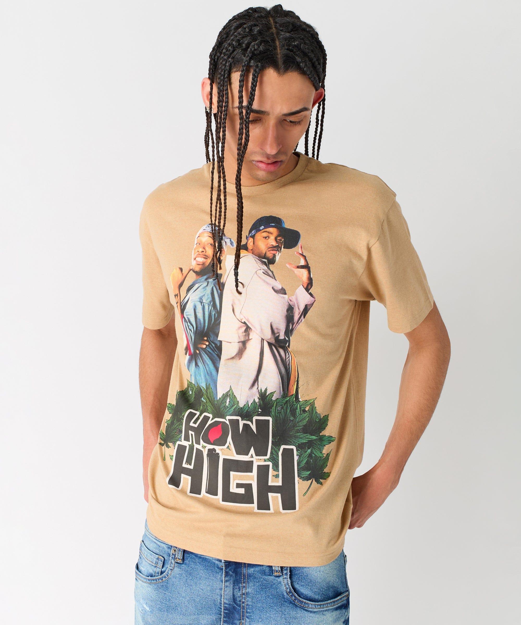 How High Short Sleeve Tee - Khaki Product Image