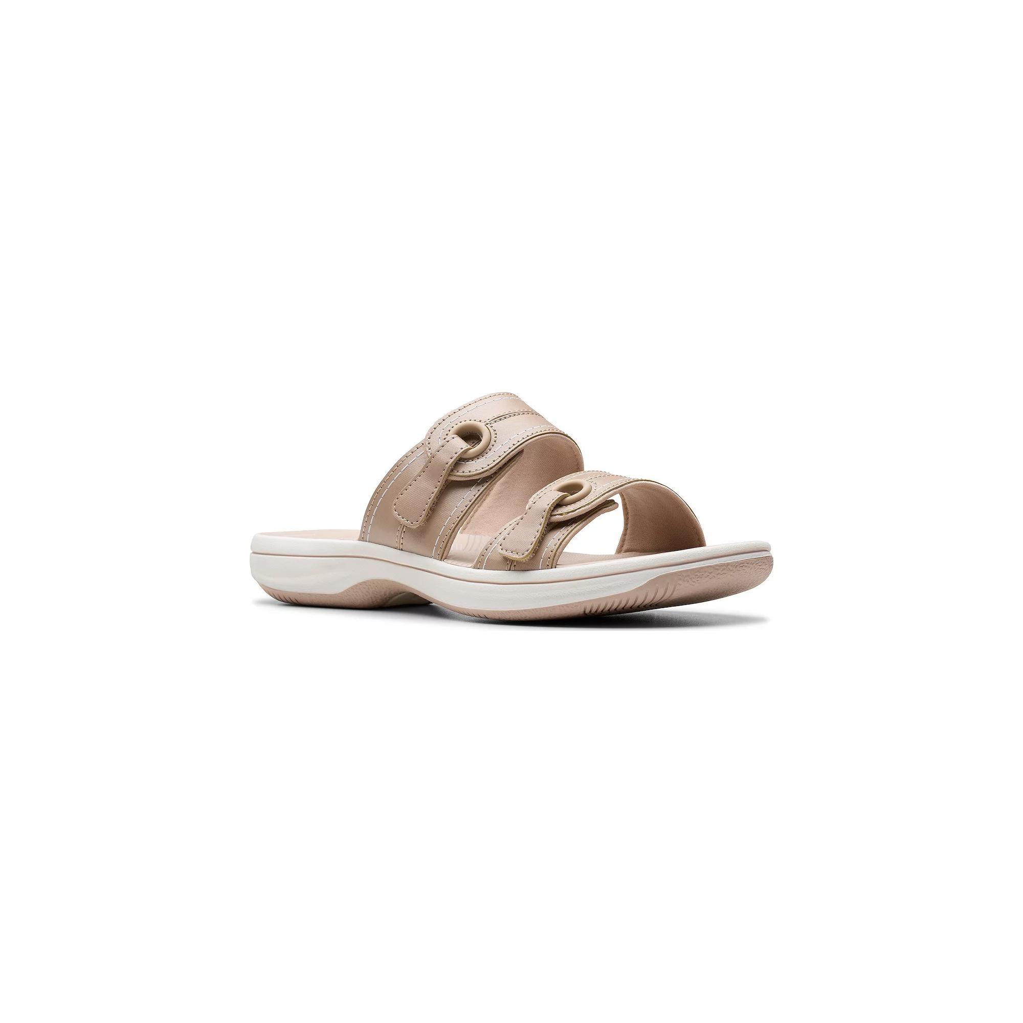 Clarks® Breeze Maye Cloudstepper Women's Flip Flop Sandals, Size: 9, Brown Product Image