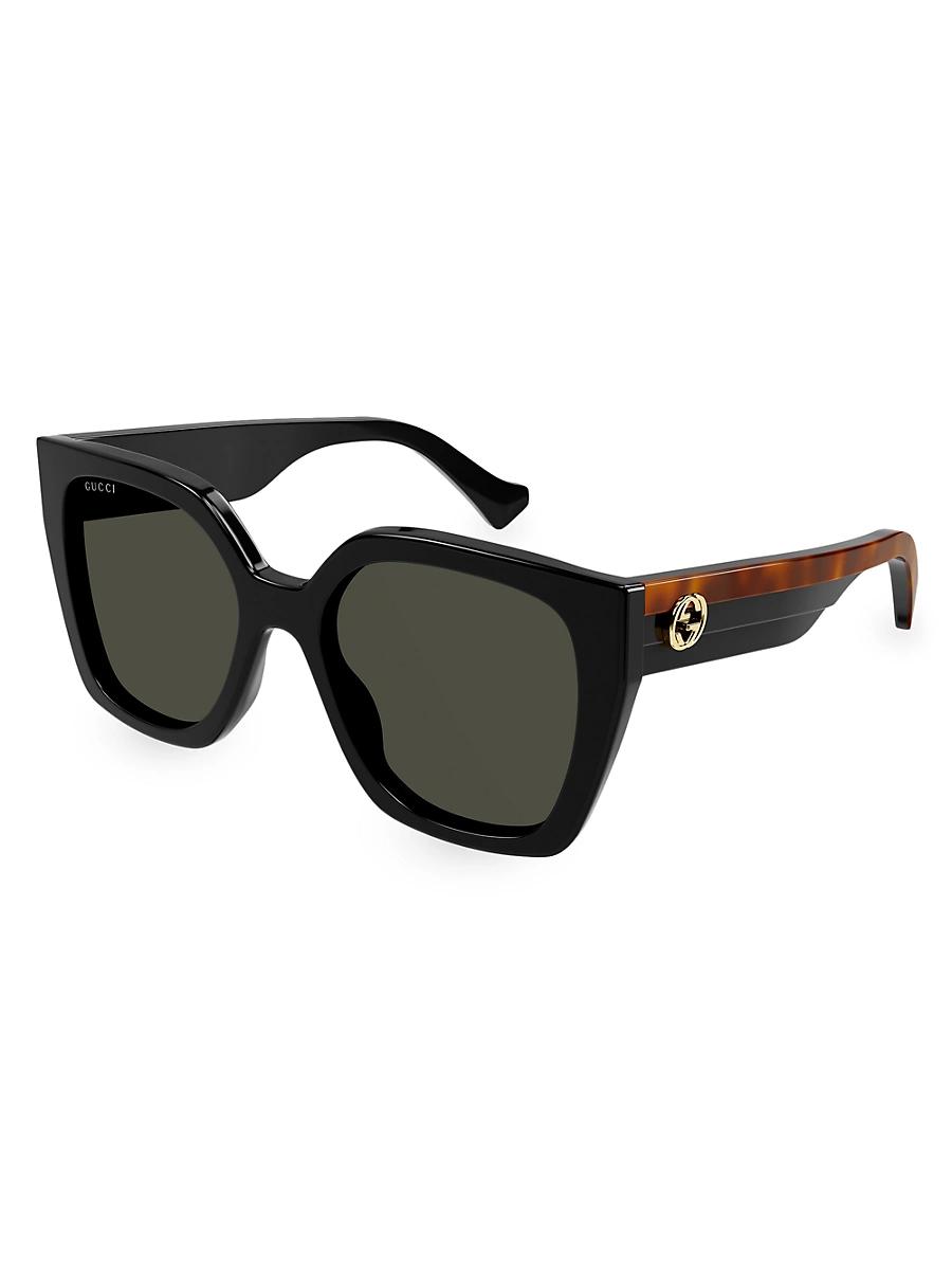Womens Gucci Lacquered 53MM Butterfly Sunglasses Product Image
