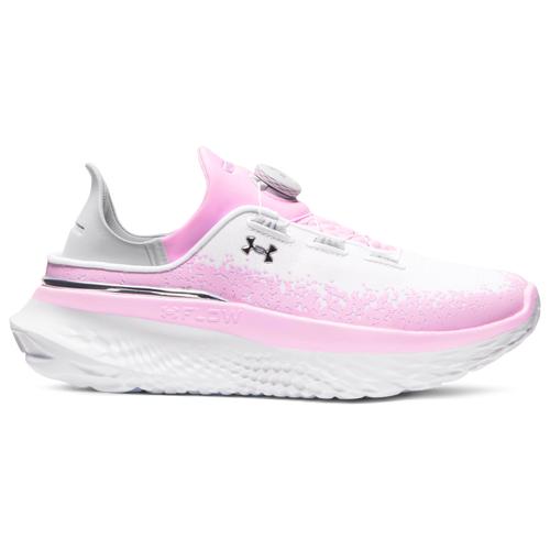Under Armour Mens UA SlipSpeed Mega Ripstop Running Shoes in White/White Product Image