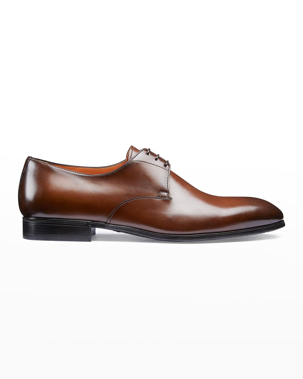 Men's Induct Burnished Leather Derby Shoes Product Image