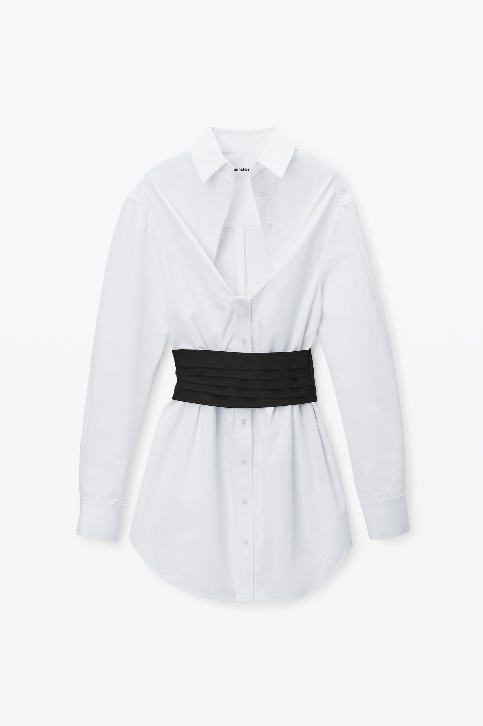 Deconstructed Mini Shirtdress Product Image