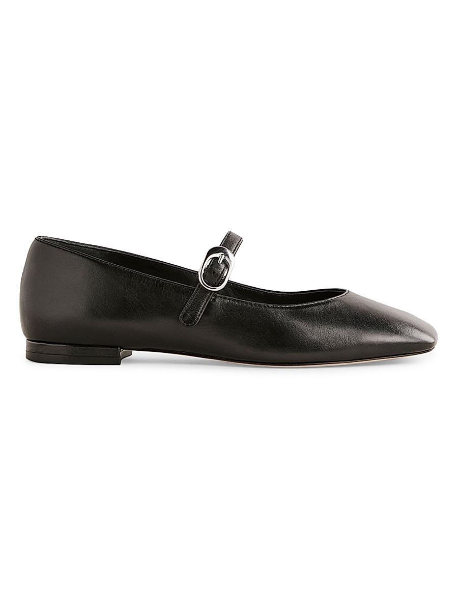Womens Melissa Leather Mary Jane Flats Product Image