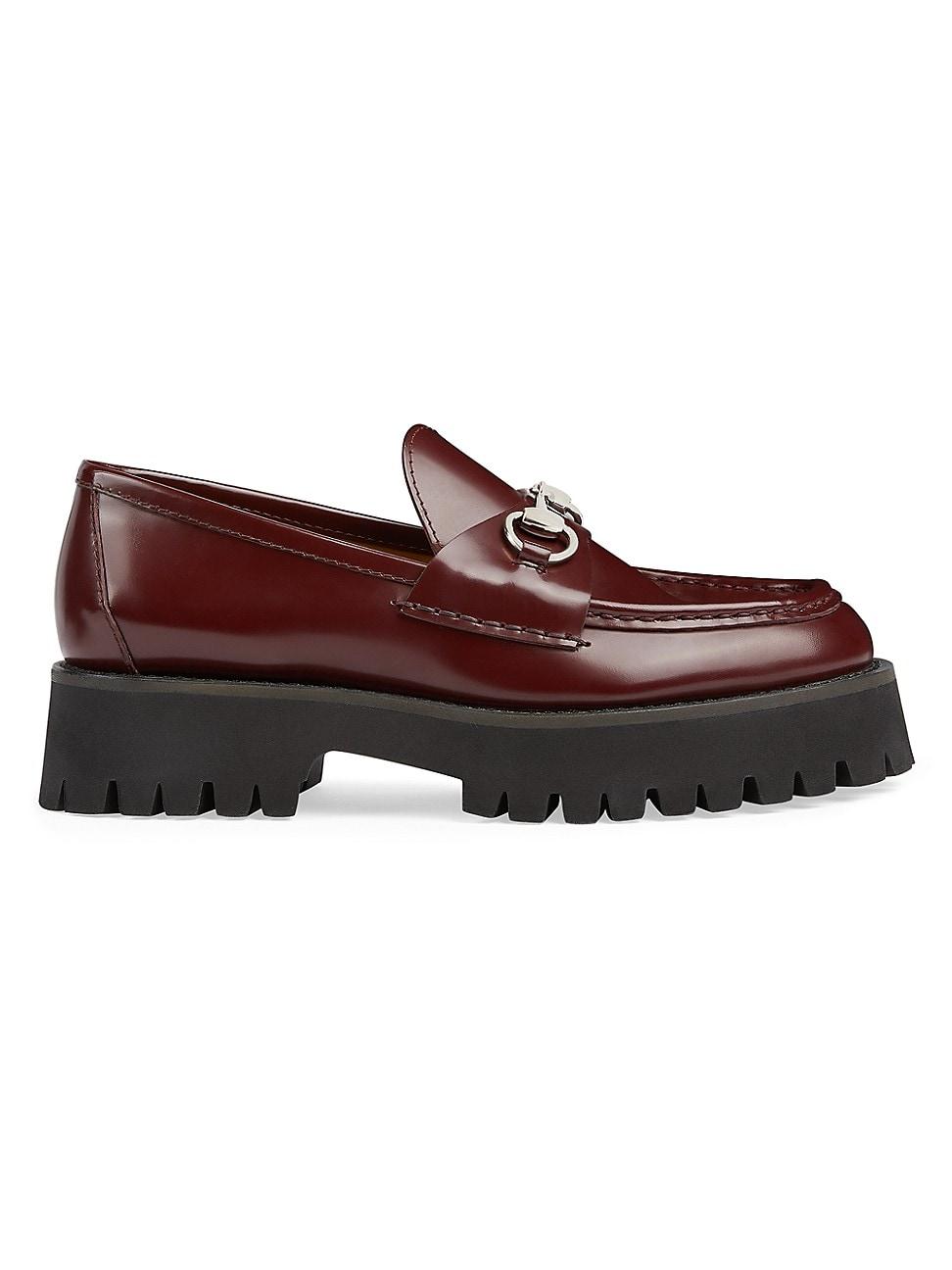 Sylke Leather Bit Loafers Product Image