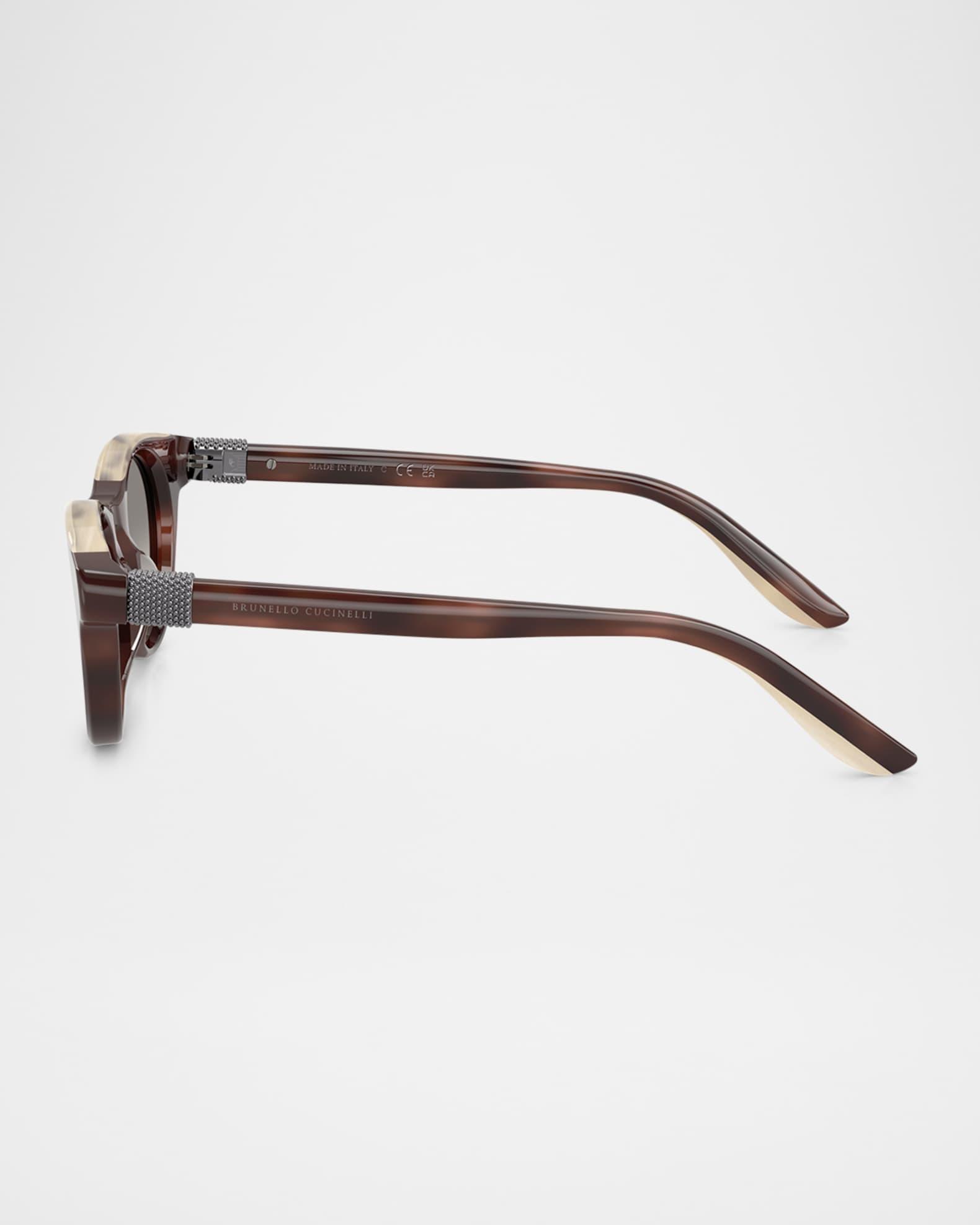 Acetate Round Sunglasses Product Image