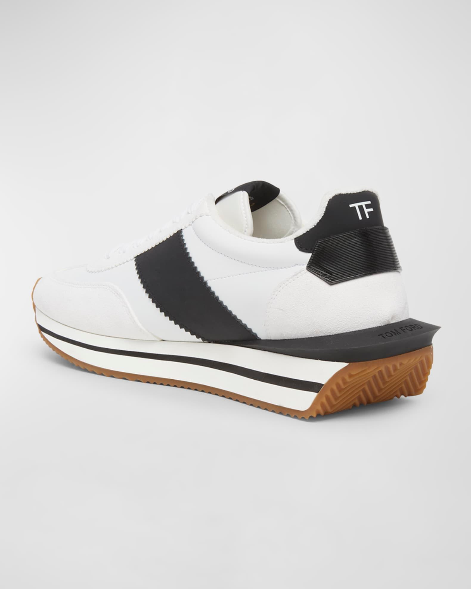 Men's James Nylon and Suede Sneakers Product Image